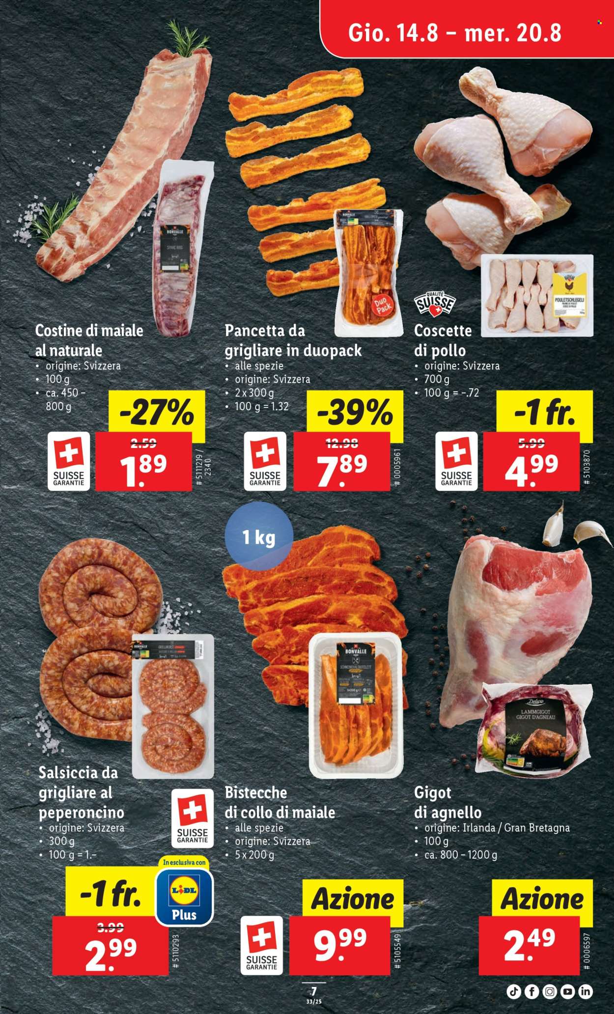 Volantino Lidl - 14.8.2025 - 20.8.2025. Pagina 7. Pagina 7