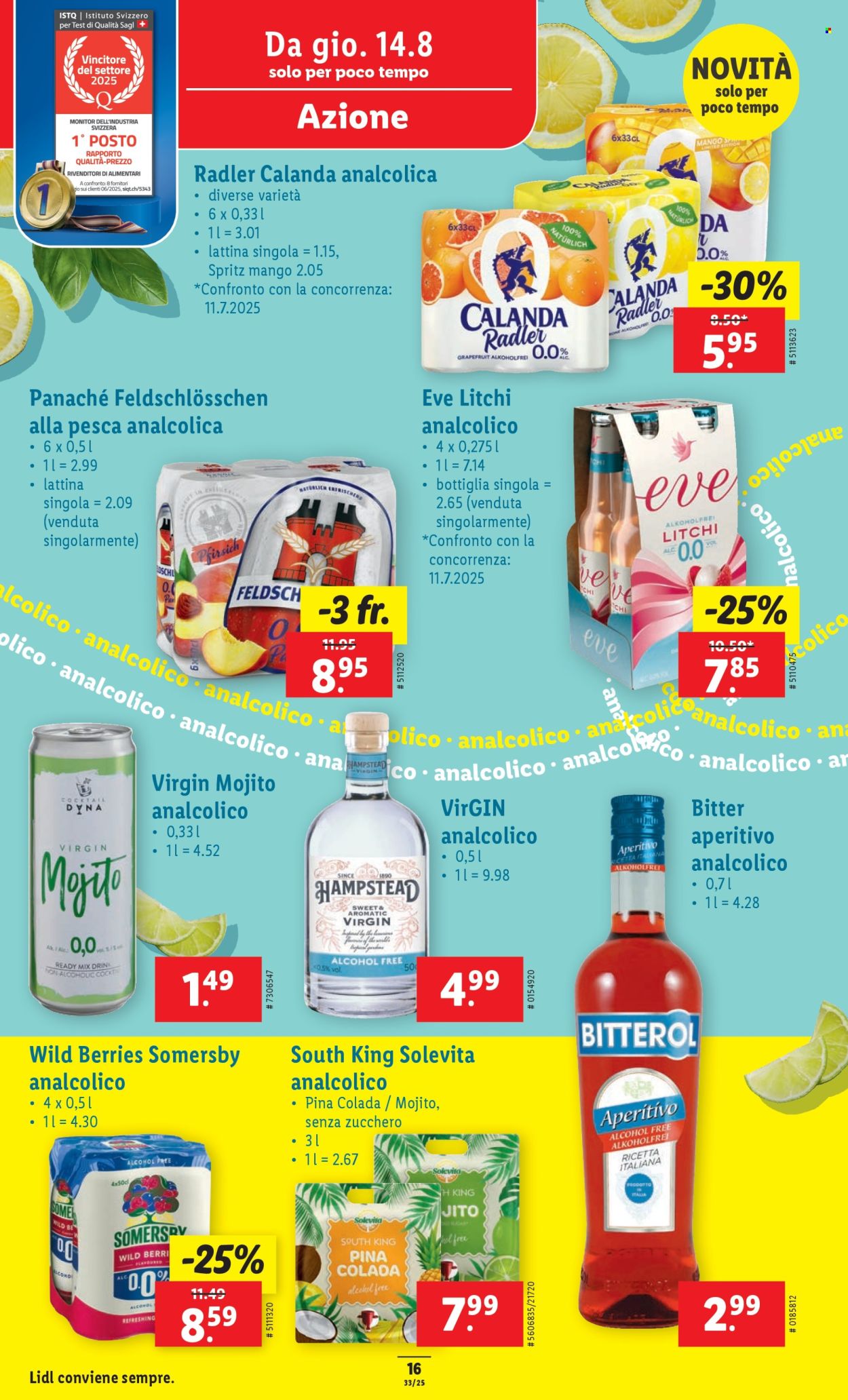 Volantino Lidl - 14.8.2025 - 20.8.2025. Pagina 18. Pagina 18