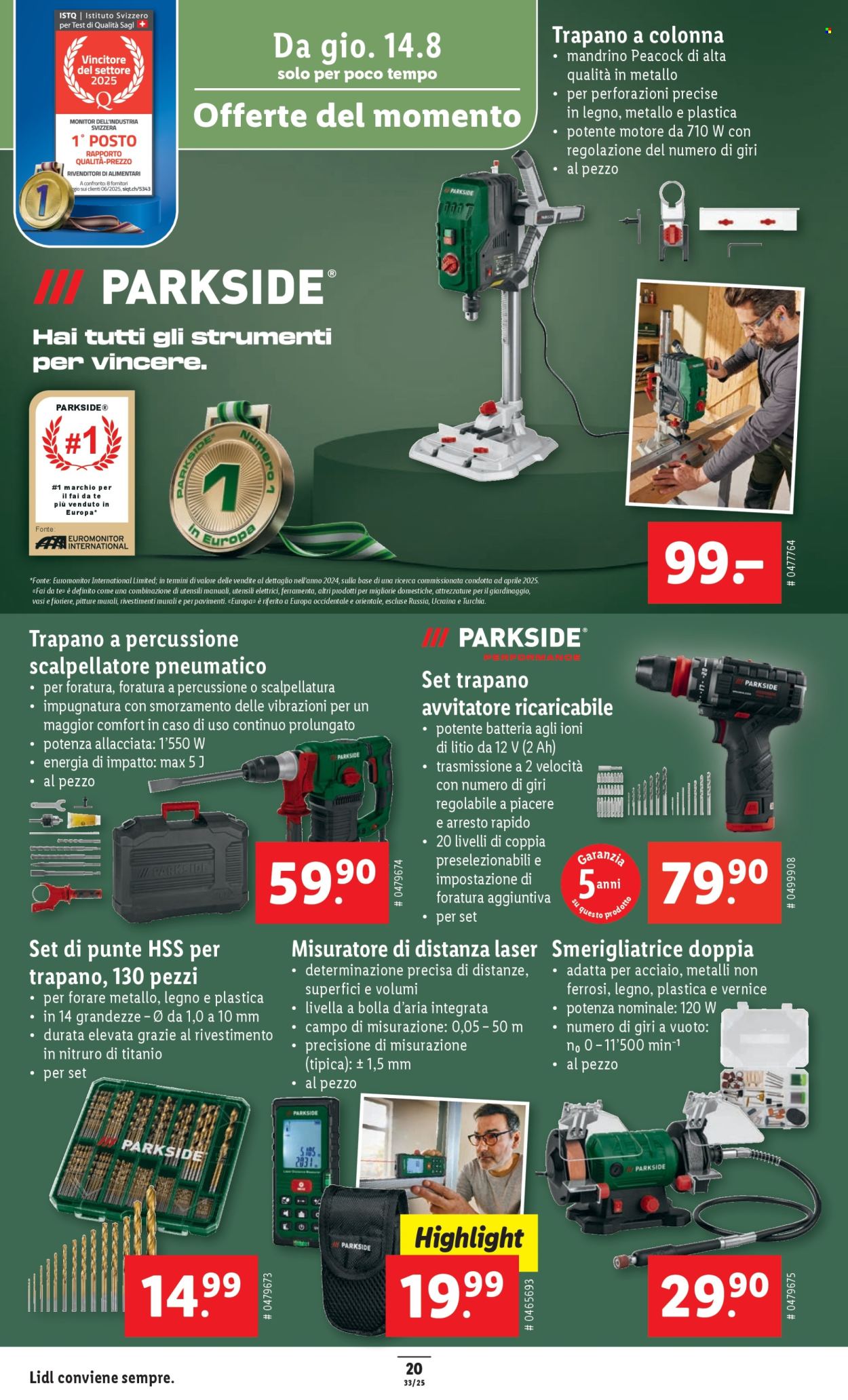 Volantino Lidl - 14.8.2025 - 20.8.2025. Pagina 22. Pagina 22