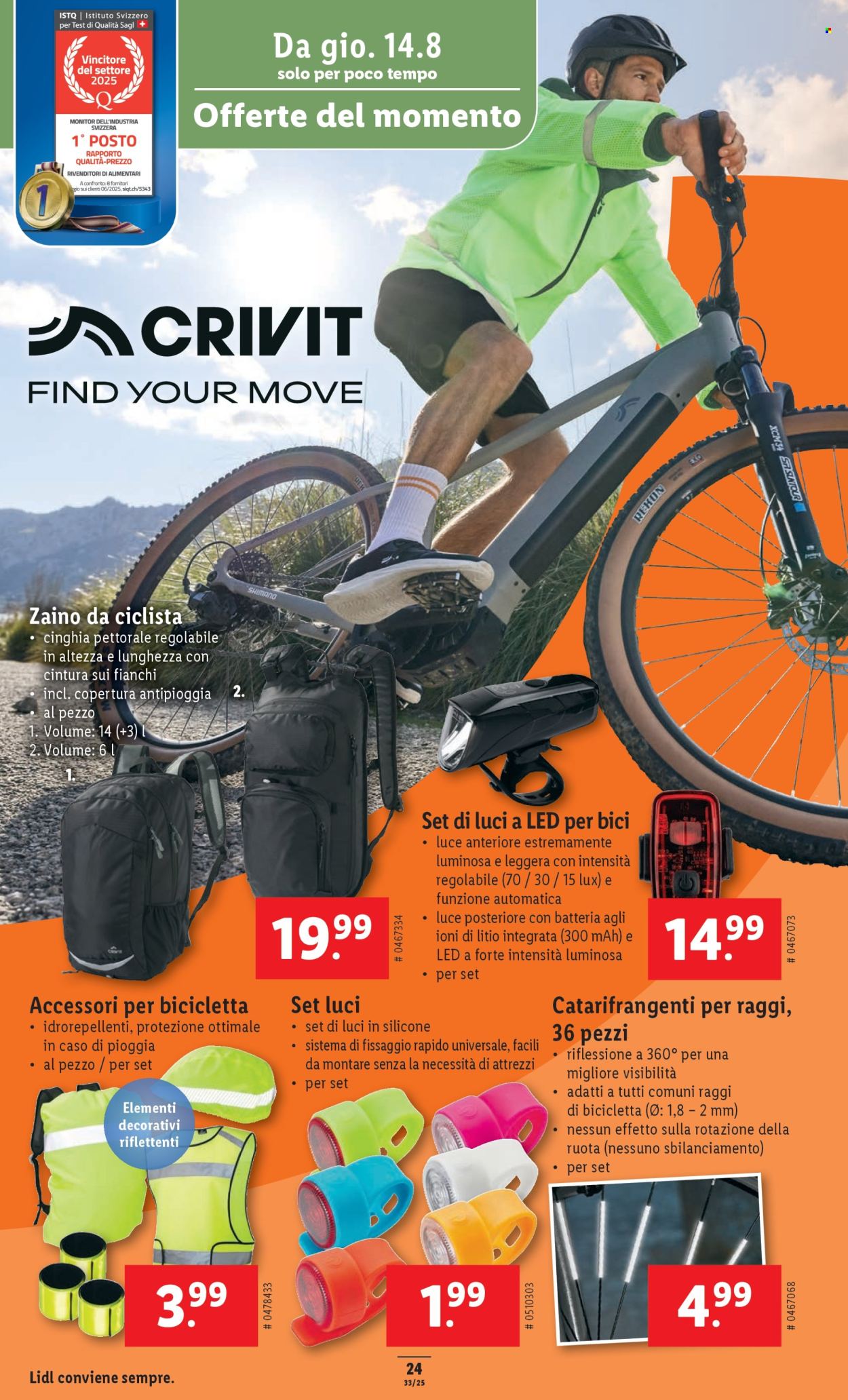 Volantino Lidl - 14.8.2025 - 20.8.2025. Pagina 26. Pagina 26