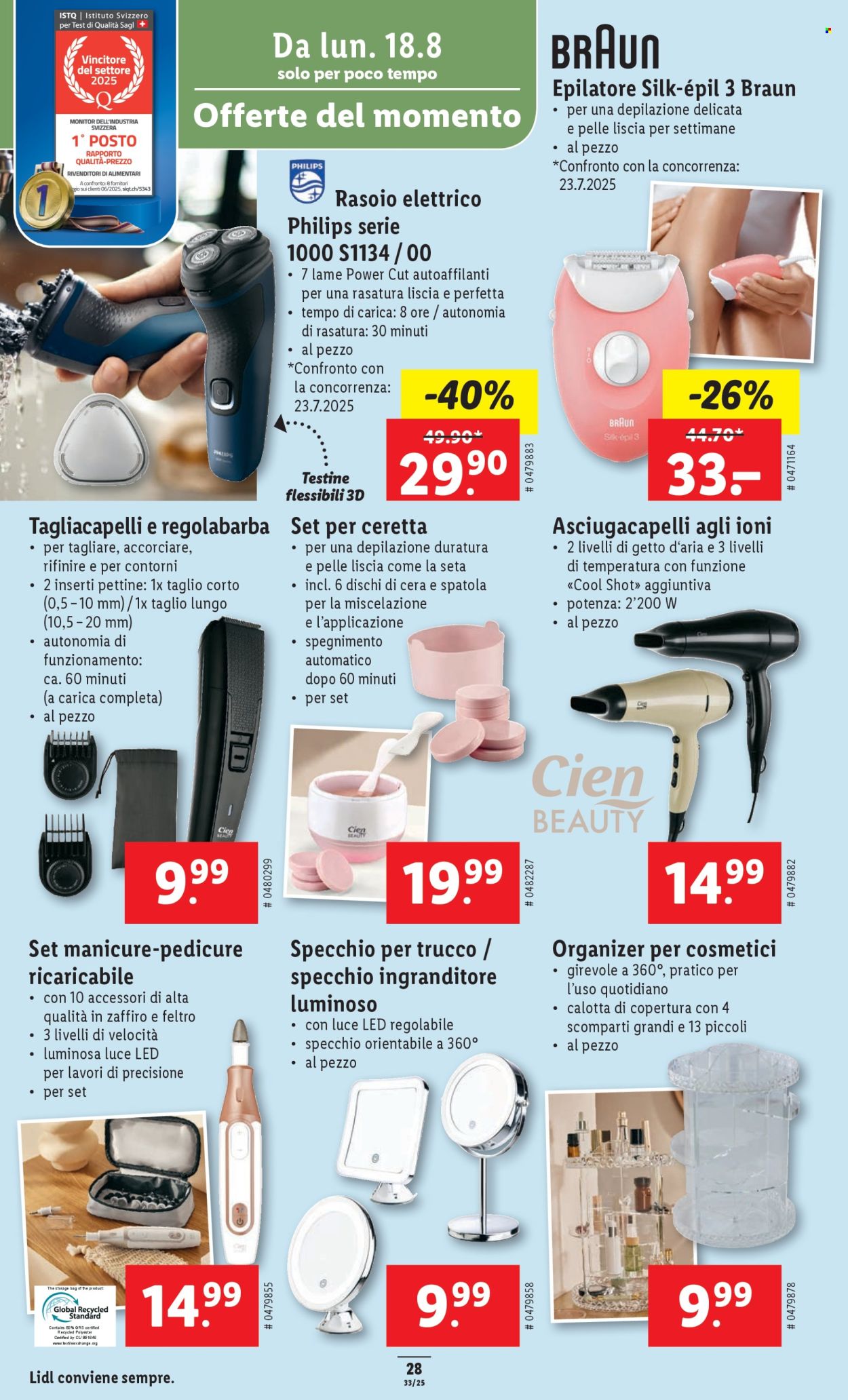Volantino Lidl - 14.8.2025 - 20.8.2025. Pagina 30. Pagina 30