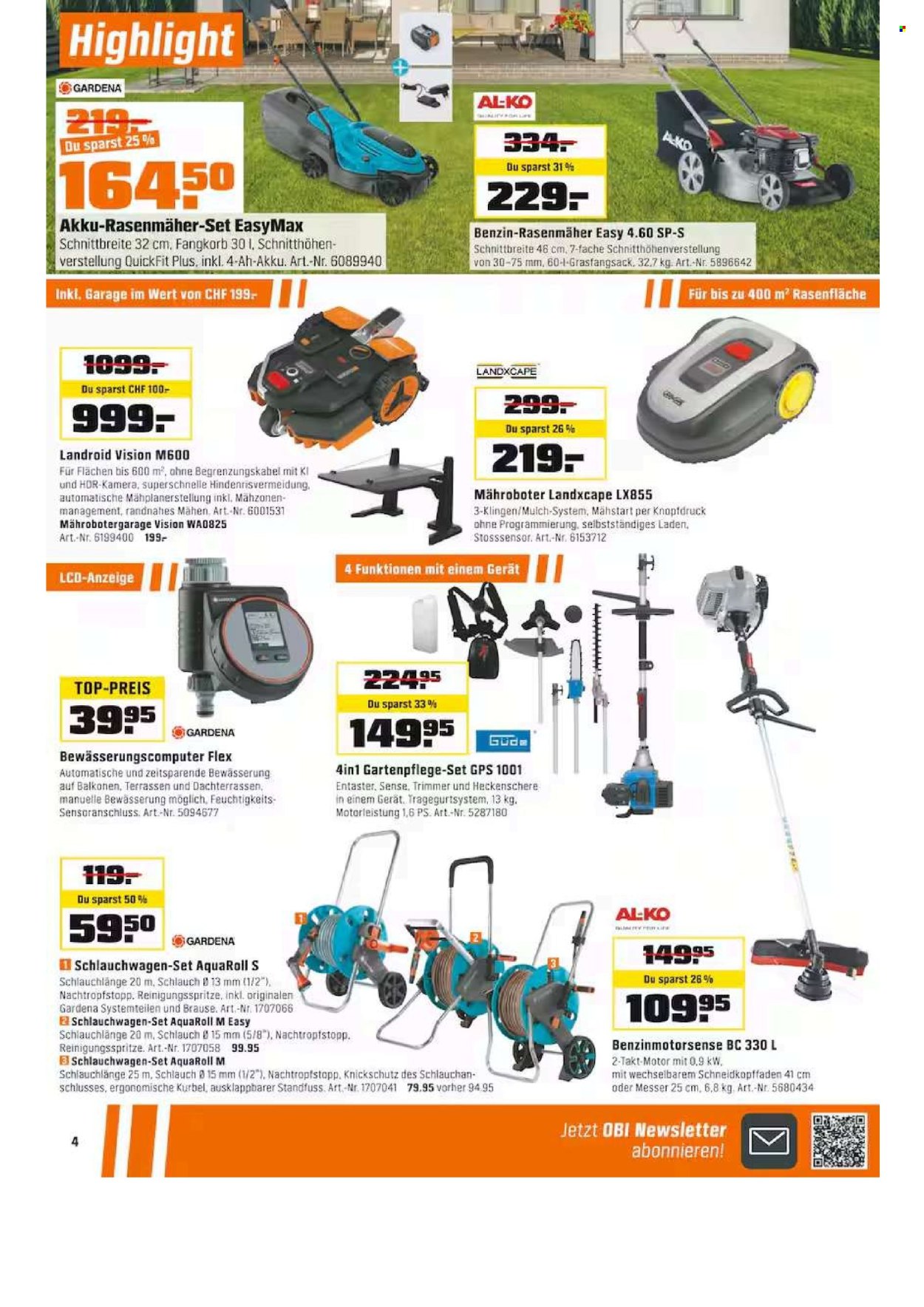 Volantino OBI - 11.8.2025 - 23.8.2025. Pagina 3. Pagina 3