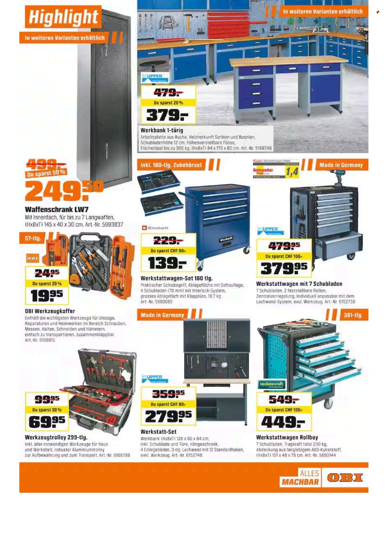 Volantino OBI - 11.8.2025 - 23.8.2025. Pagina 6. Pagina 6