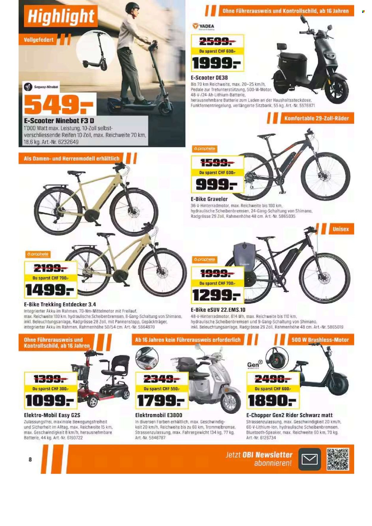 Volantino OBI - 11.8.2025 - 23.8.2025. Pagina 7. Pagina 7