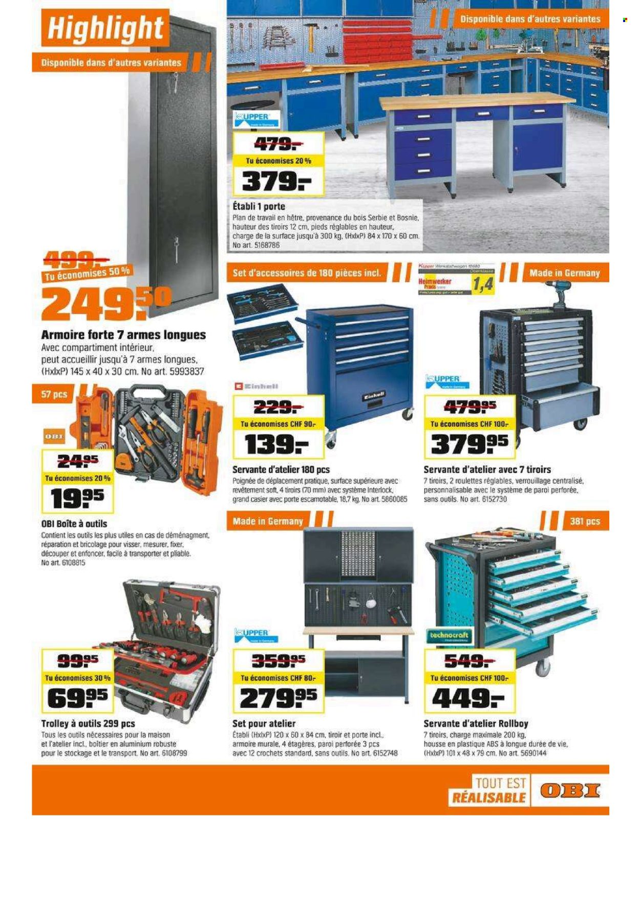Volantino OBI - 11.8.2025 - 23.8.2025. Pagina 6. Pagina 6