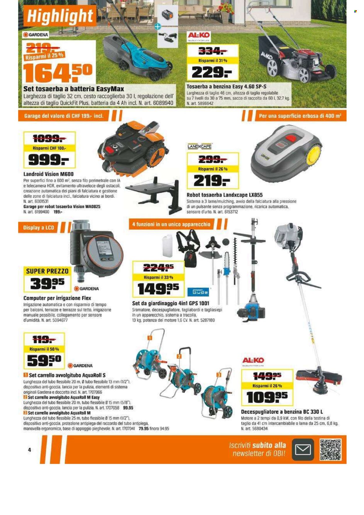 Volantino OBI - 11.8.2025 - 23.8.2025. Pagina 3. Pagina 3