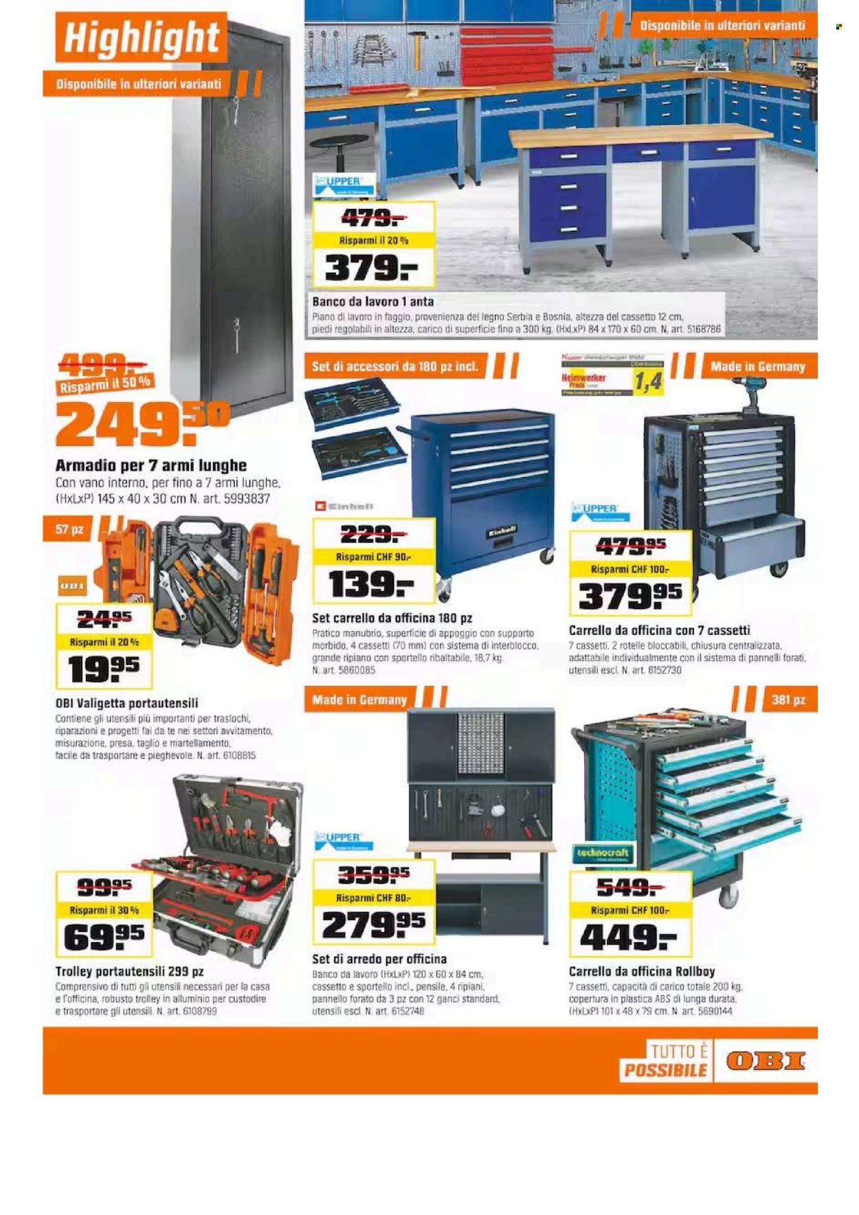 Volantino OBI - 11.8.2025 - 23.8.2025. Pagina 6. Pagina 6
