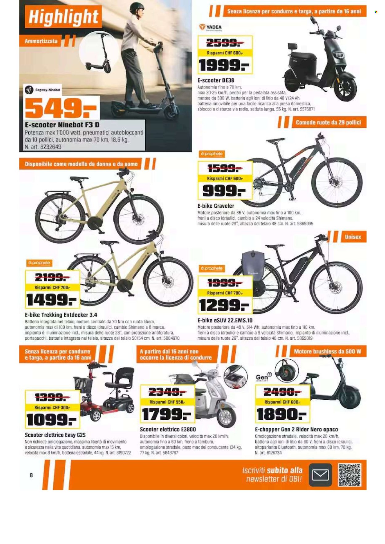 Volantino OBI - 11.8.2025 - 23.8.2025. Pagina 7. Pagina 7