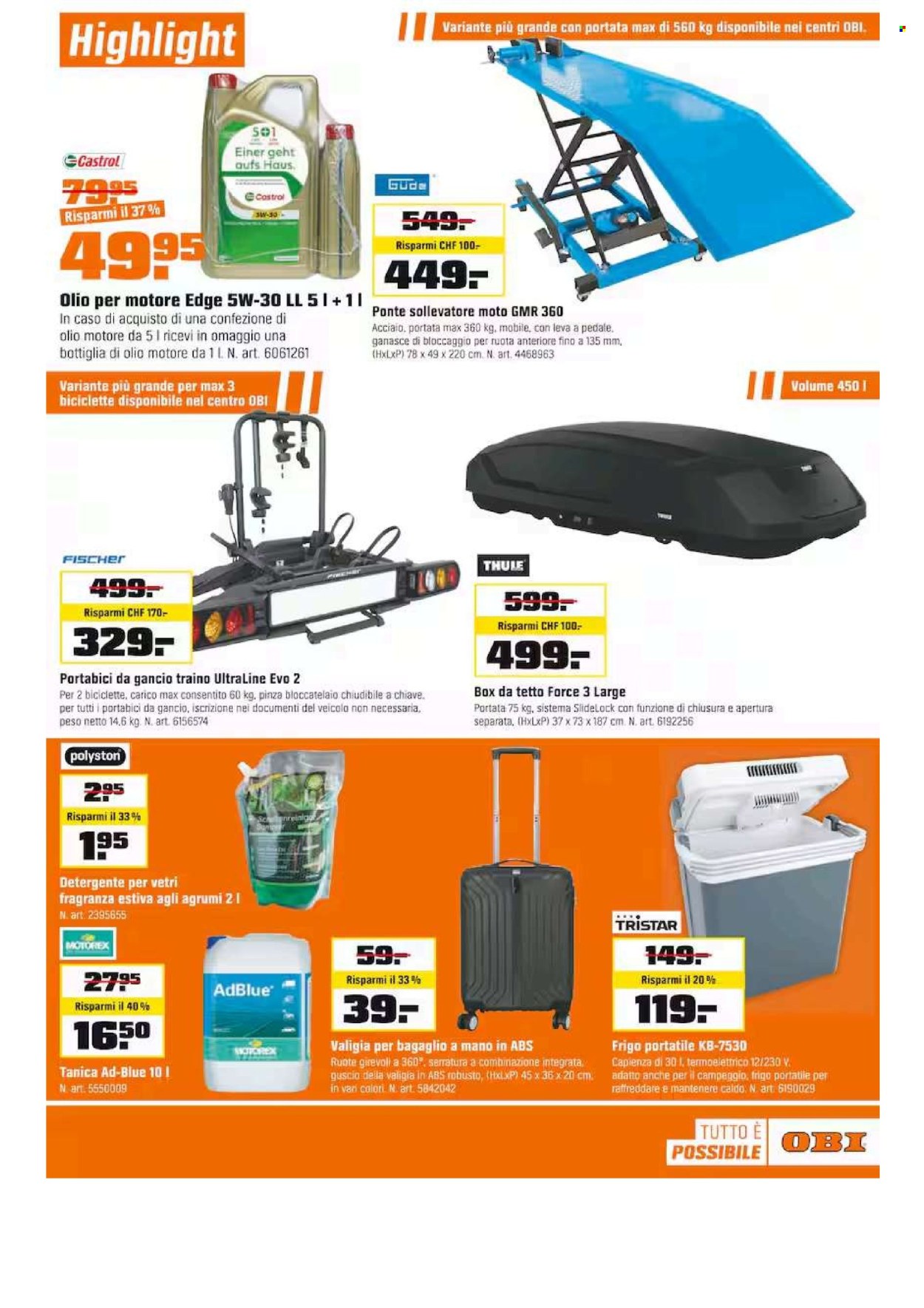 Volantino OBI - 11.8.2025 - 23.8.2025. Pagina 8. Pagina 8