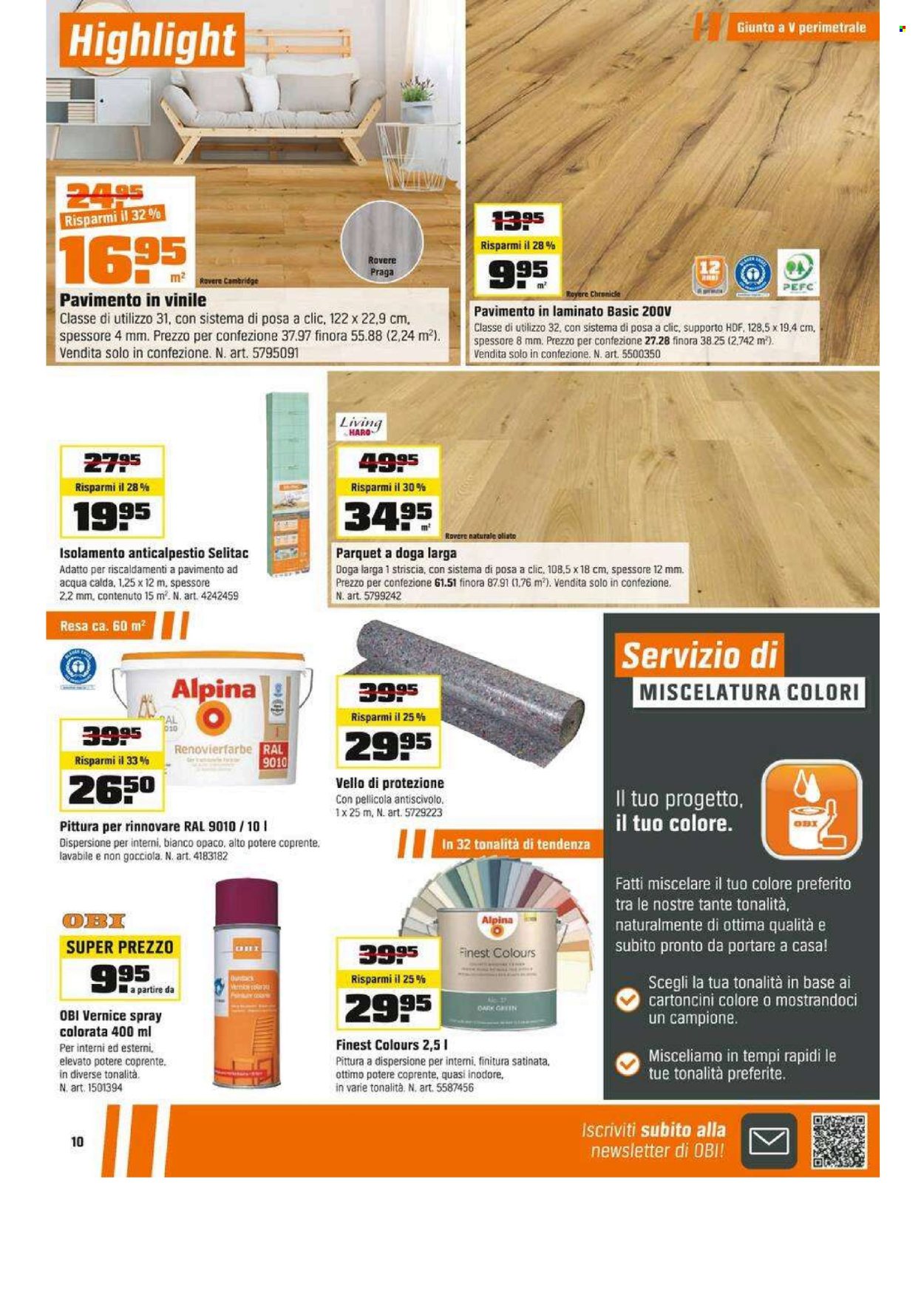 Volantino OBI - 11.8.2025 - 23.8.2025. Pagina 9. Pagina 9