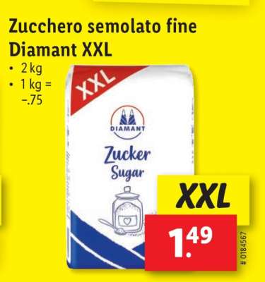Zucchero semolato fine Diamant XXL
