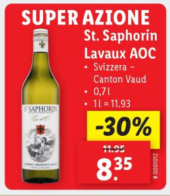 St. Saphorin Lavaux AOC