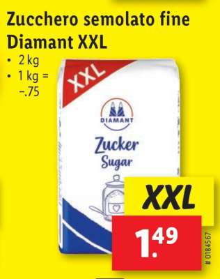 Zucchero semolato fine Diamant XXL