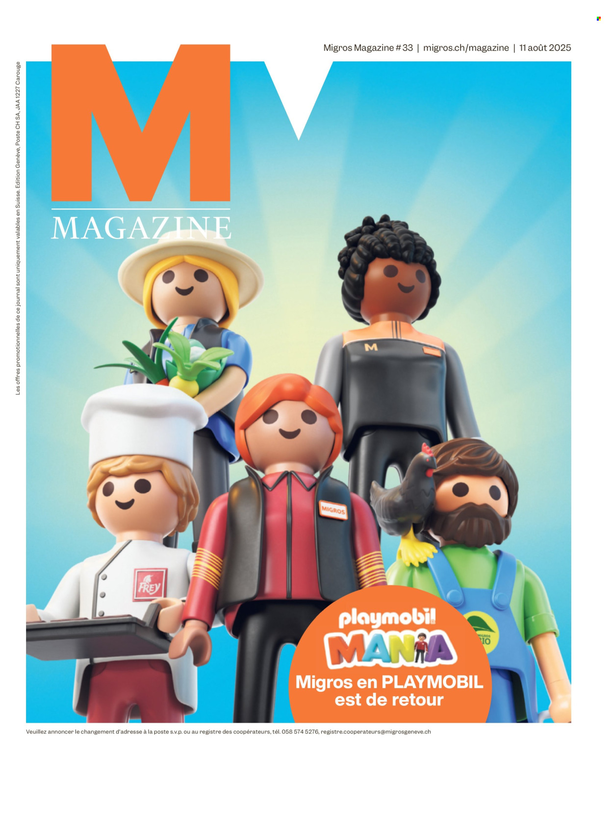 Volantino Migros - 12.8.2025 - 18.8.2025. Pagina 1. Pagina 1
