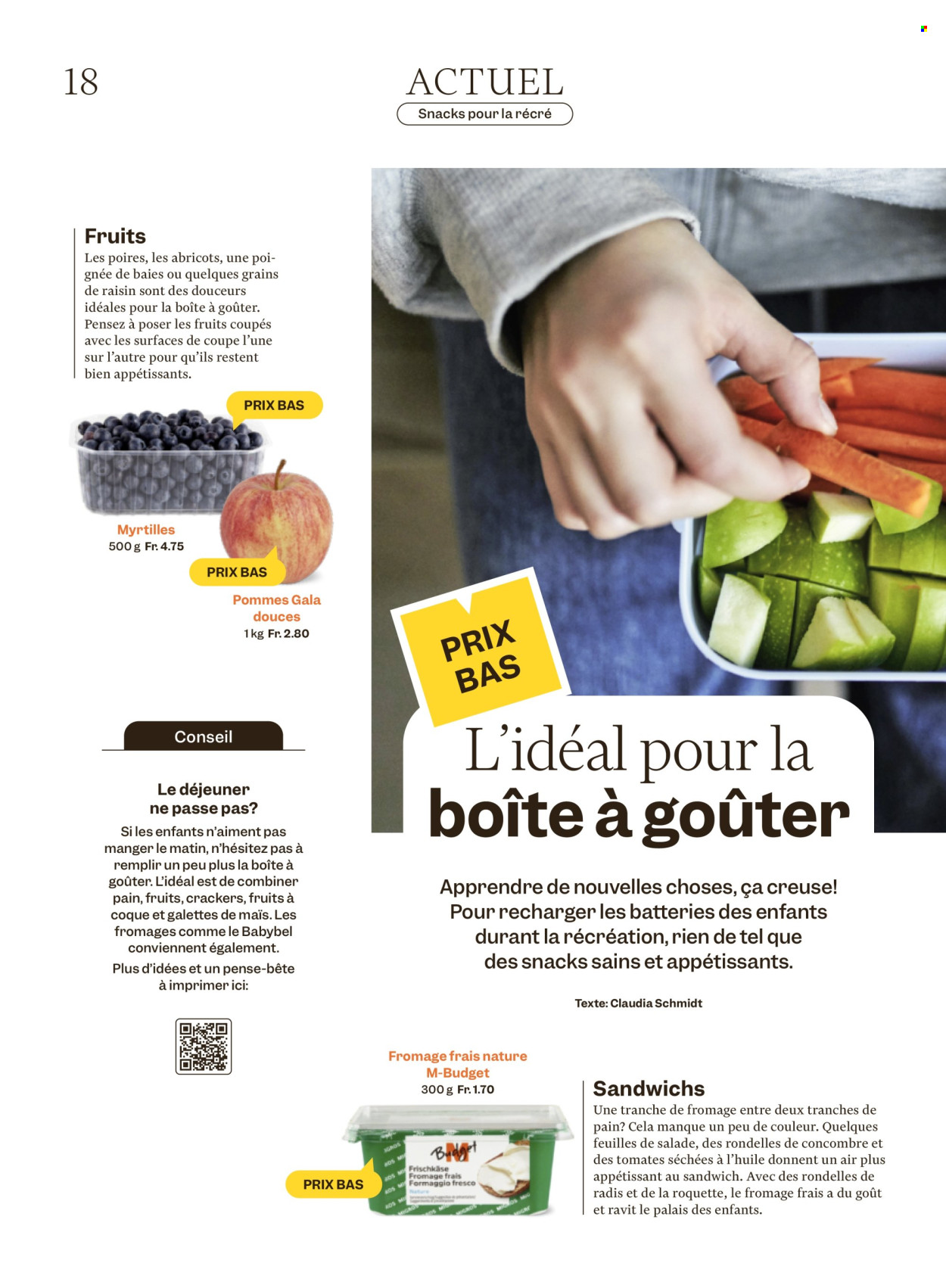 Volantino Migros - 12.8.2025 - 18.8.2025. Pagina 18. Pagina 18
