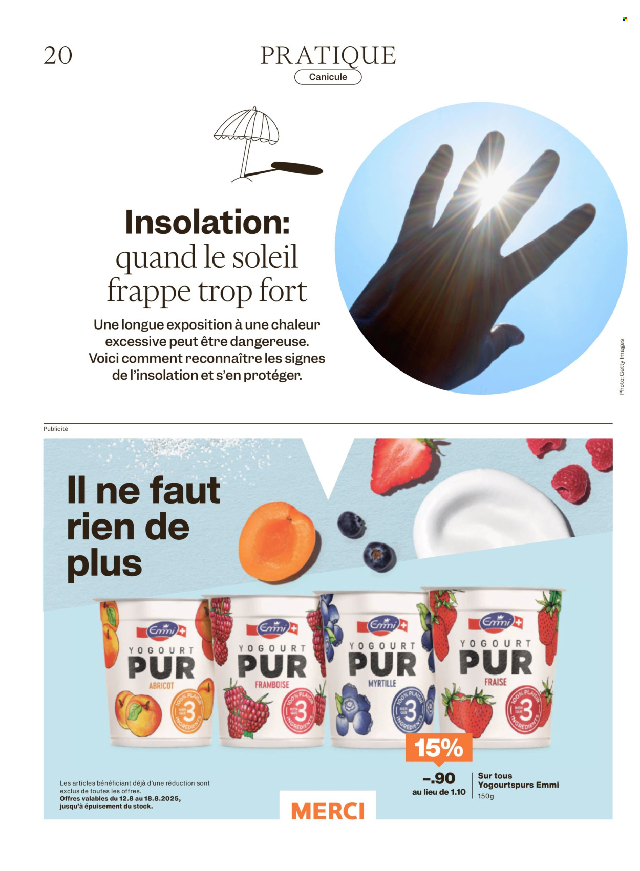 Volantino Migros - 12.8.2025 - 18.8.2025. Pagina 20. Pagina 20