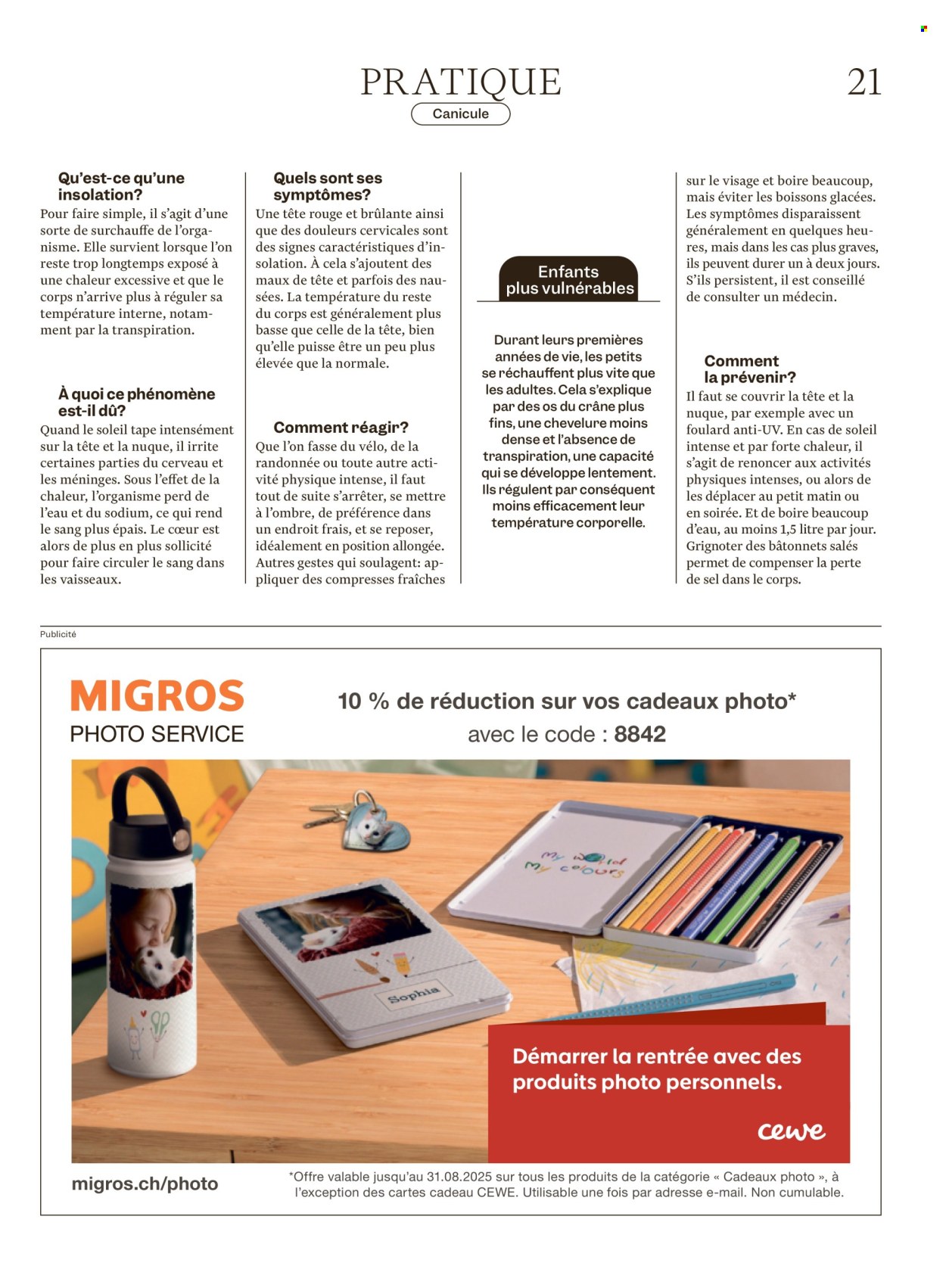 Volantino Migros - 12.8.2025 - 18.8.2025. Pagina 21. Pagina 21