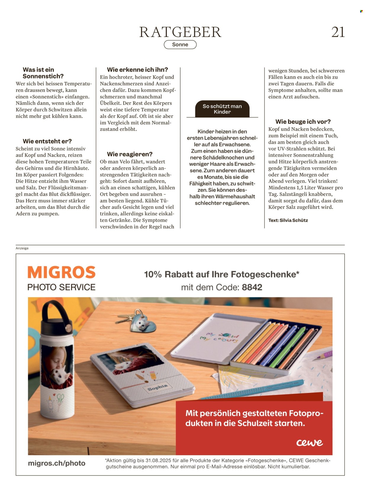 Volantino Migros - 12.8.2025 - 18.8.2025. Pagina 21. Pagina 21