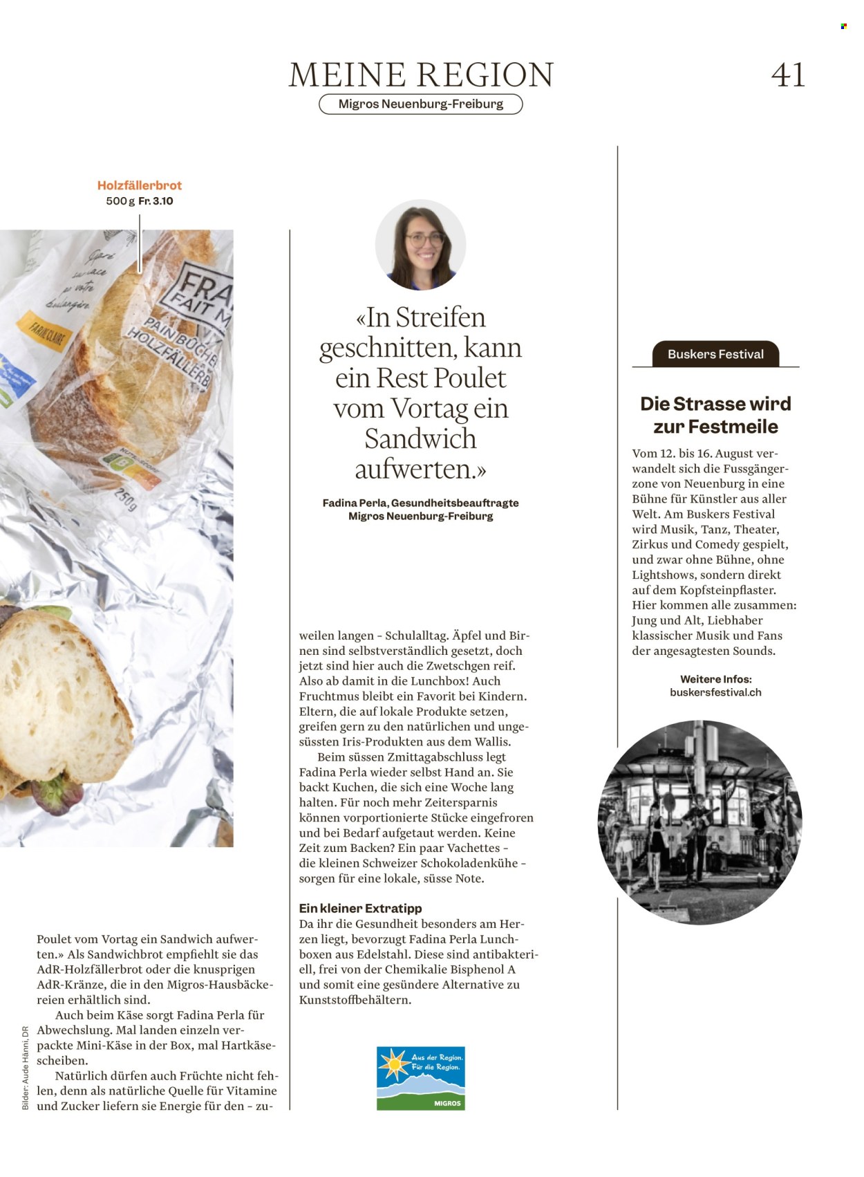 Volantino Migros - 12.8.2025 - 18.8.2025. Pagina 41. Pagina 41