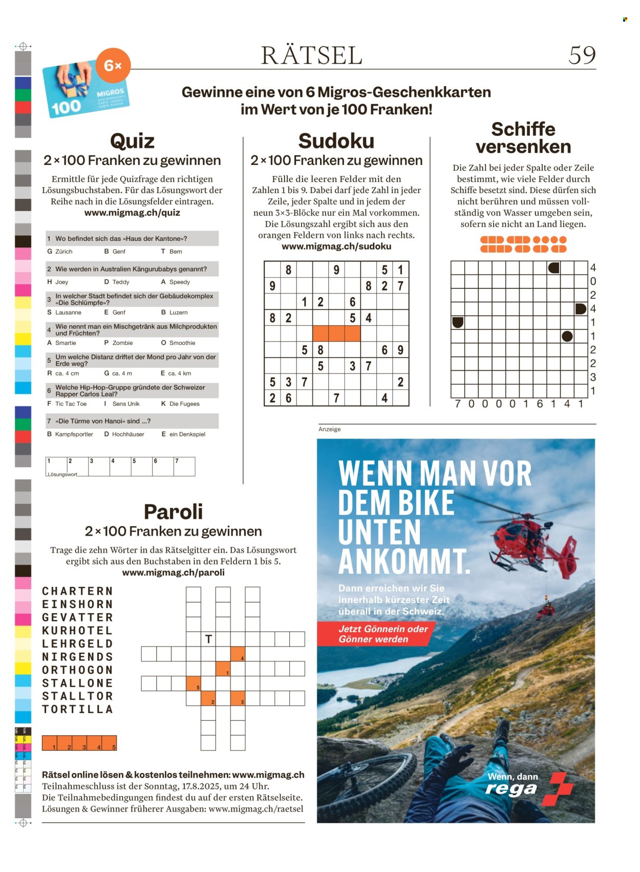 Volantino Migros - 12.8.2025 - 18.8.2025. Pagina 59. Pagina 59