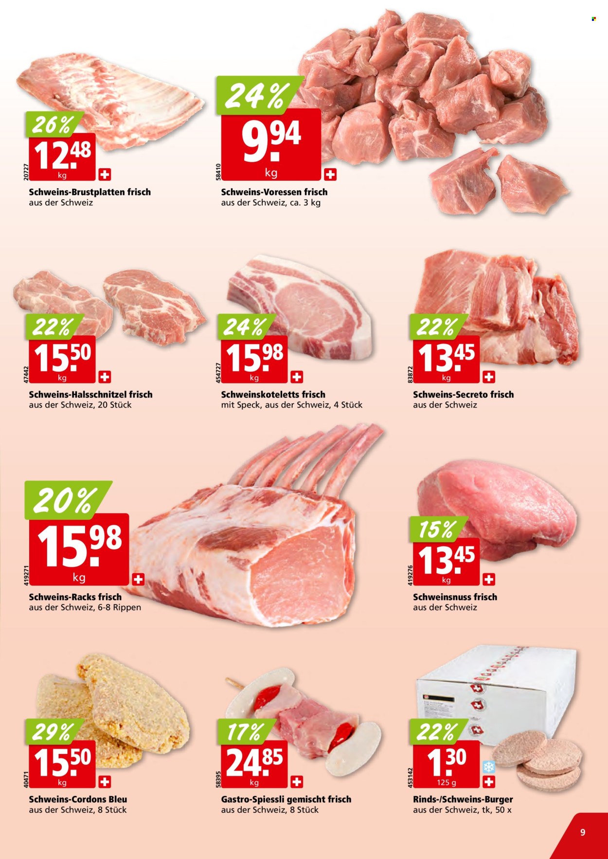 Volantino ALIGRO - 18.8.2025 - 23.8.2025. Pagina 9. Pagina 9