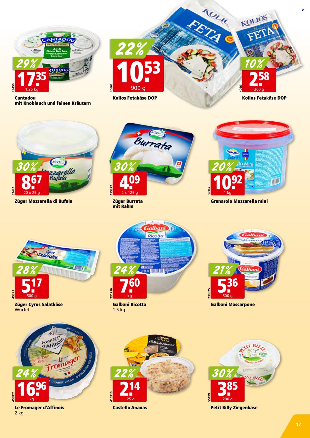 Volantino ALIGRO - 18.8.2025 - 23.8.2025. Pagina 17. Pagina 17