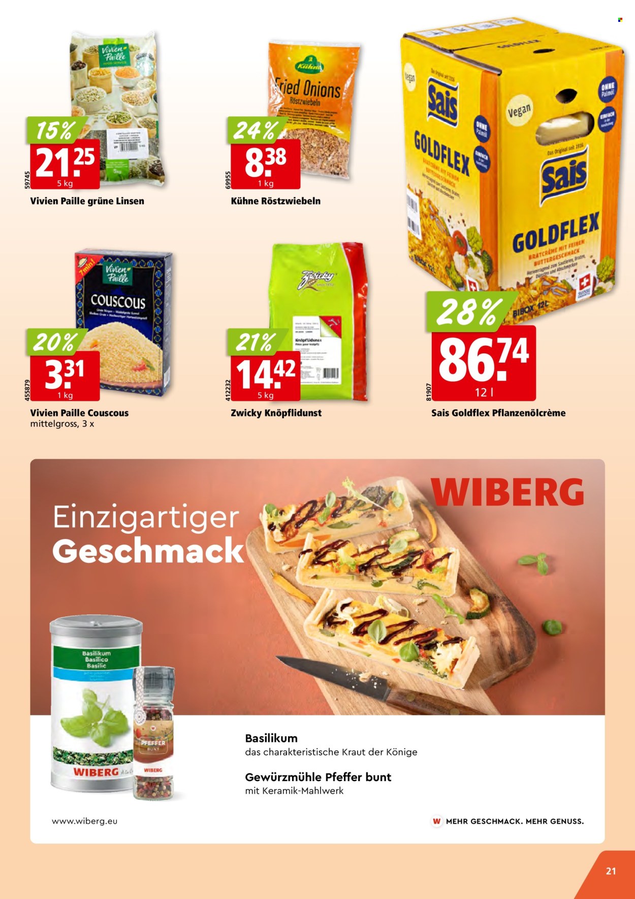 Volantino ALIGRO - 18.8.2025 - 23.8.2025. Pagina 21. Pagina 21