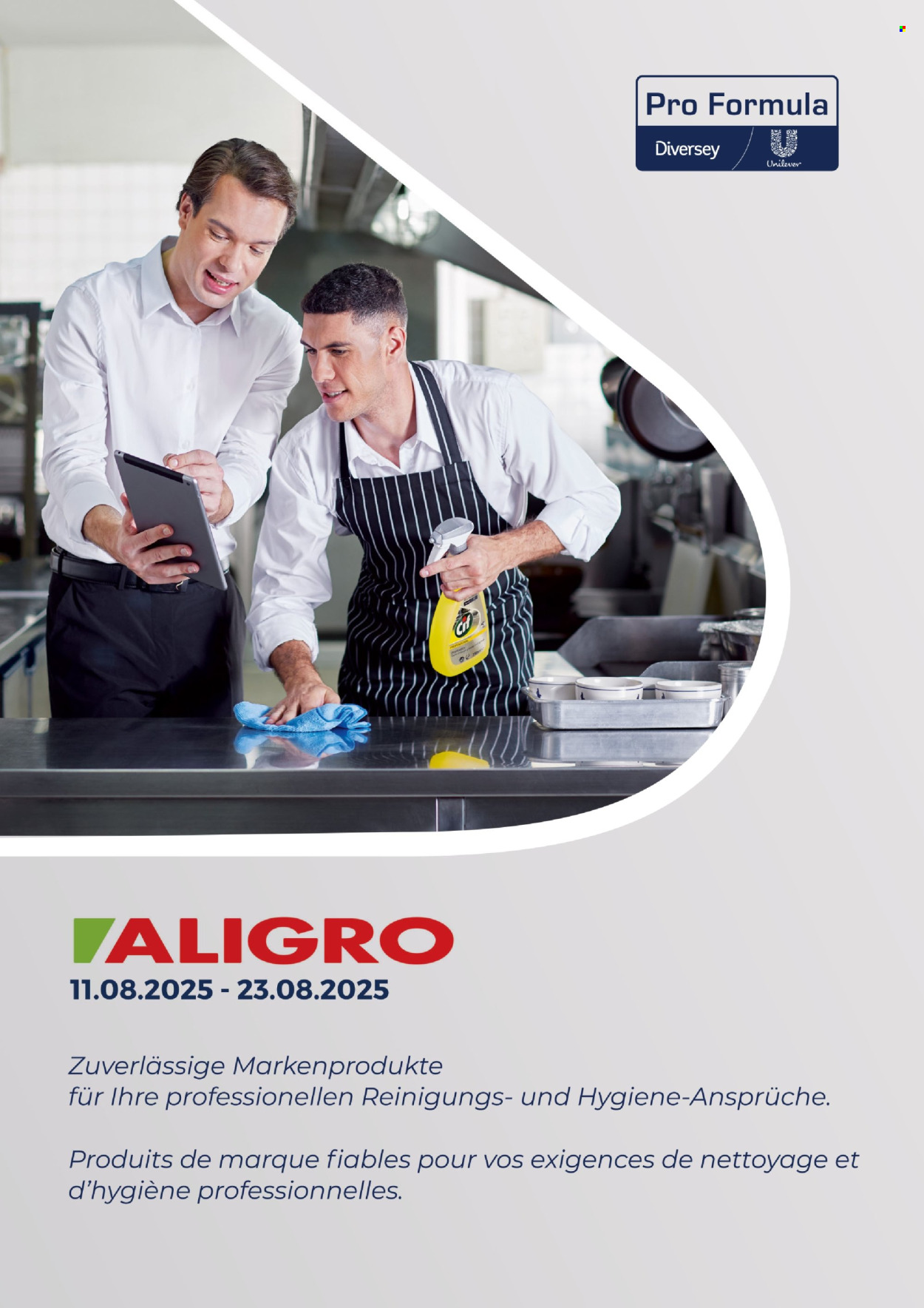 Volantino ALIGRO - 11.8.2025 - 23.8.2025. Pagina 1. Pagina 1