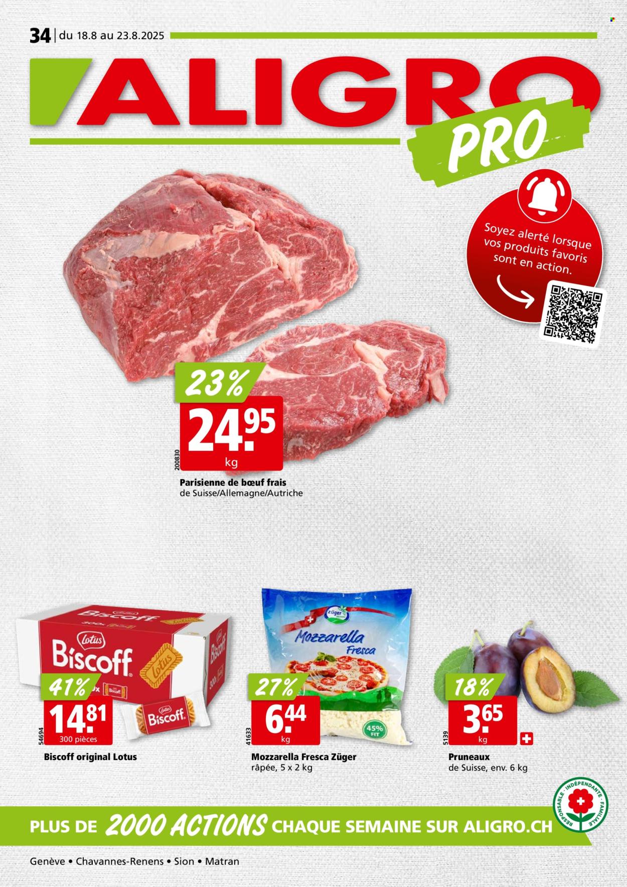 Volantino ALIGRO - 18.8.2025 - 23.8.2025. Pagina 1. Pagina 1