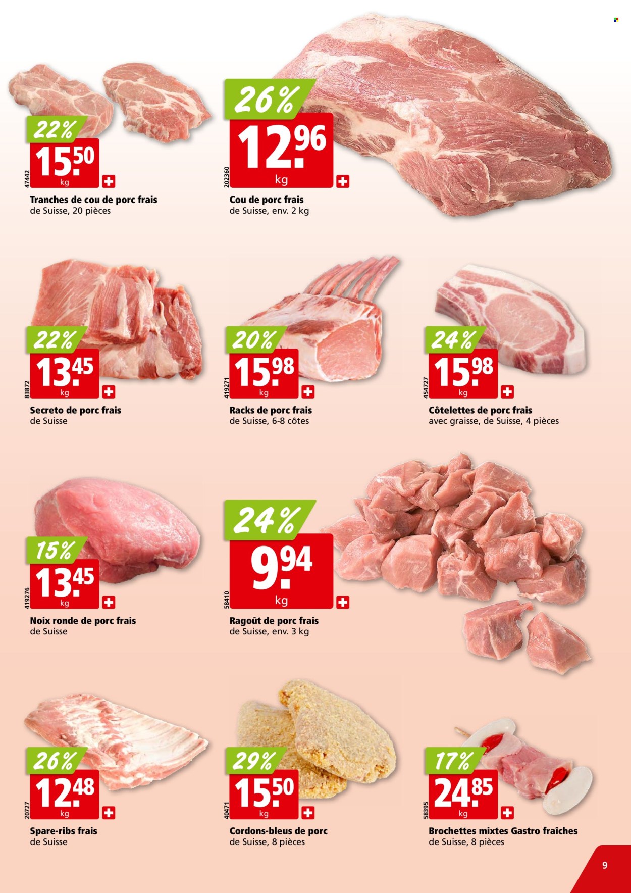 Volantino ALIGRO - 18.8.2025 - 23.8.2025. Pagina 9. Pagina 9