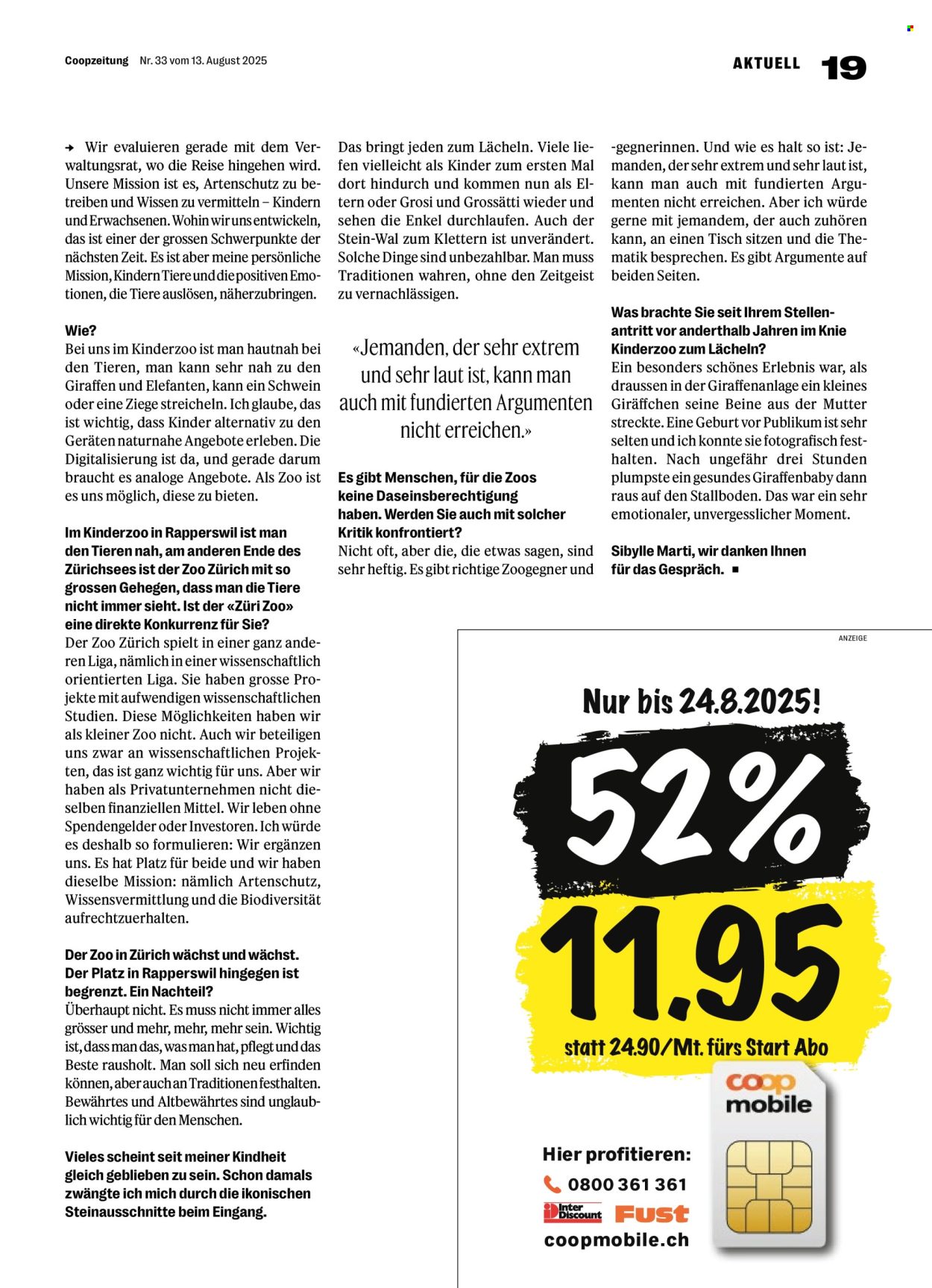 Volantino Coop - 14.8.2025 - 20.8.2025. Pagina 19. Pagina 19