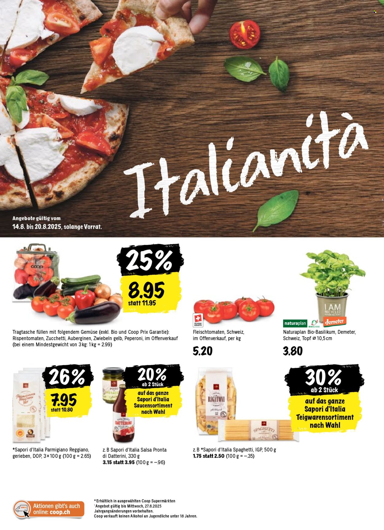 Volantino Coop - 14.8.2025 - 20.8.2025. Pagina 20. Pagina 20