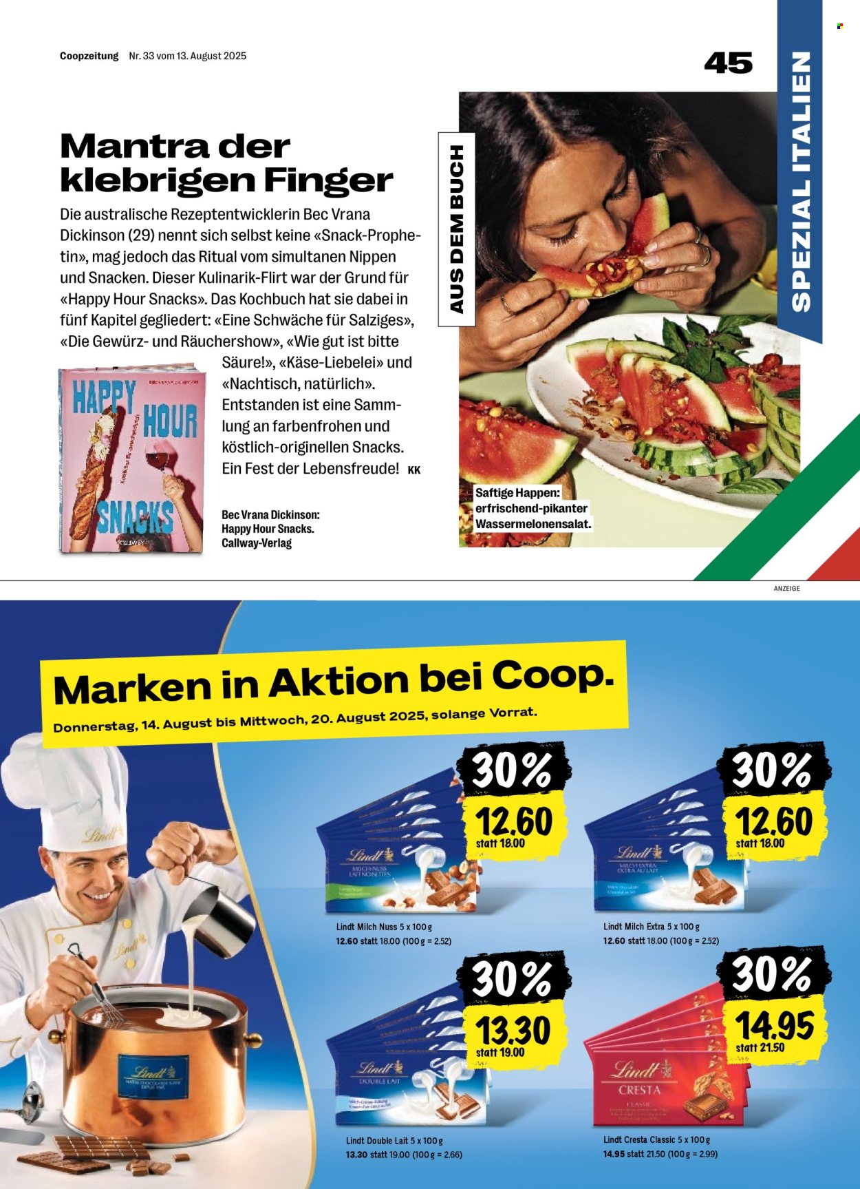 Volantino Coop - 14.8.2025 - 20.8.2025. Pagina 45. Pagina 45