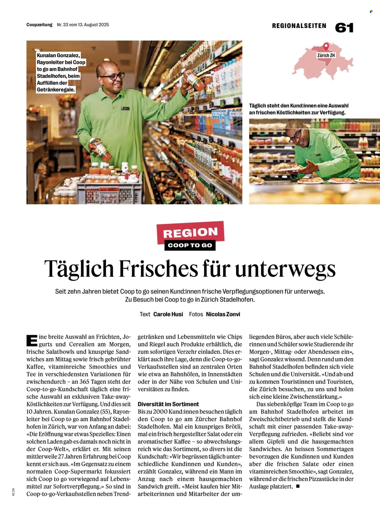 Volantino Coop - 14.8.2025 - 20.8.2025. Pagina 61. Pagina 61