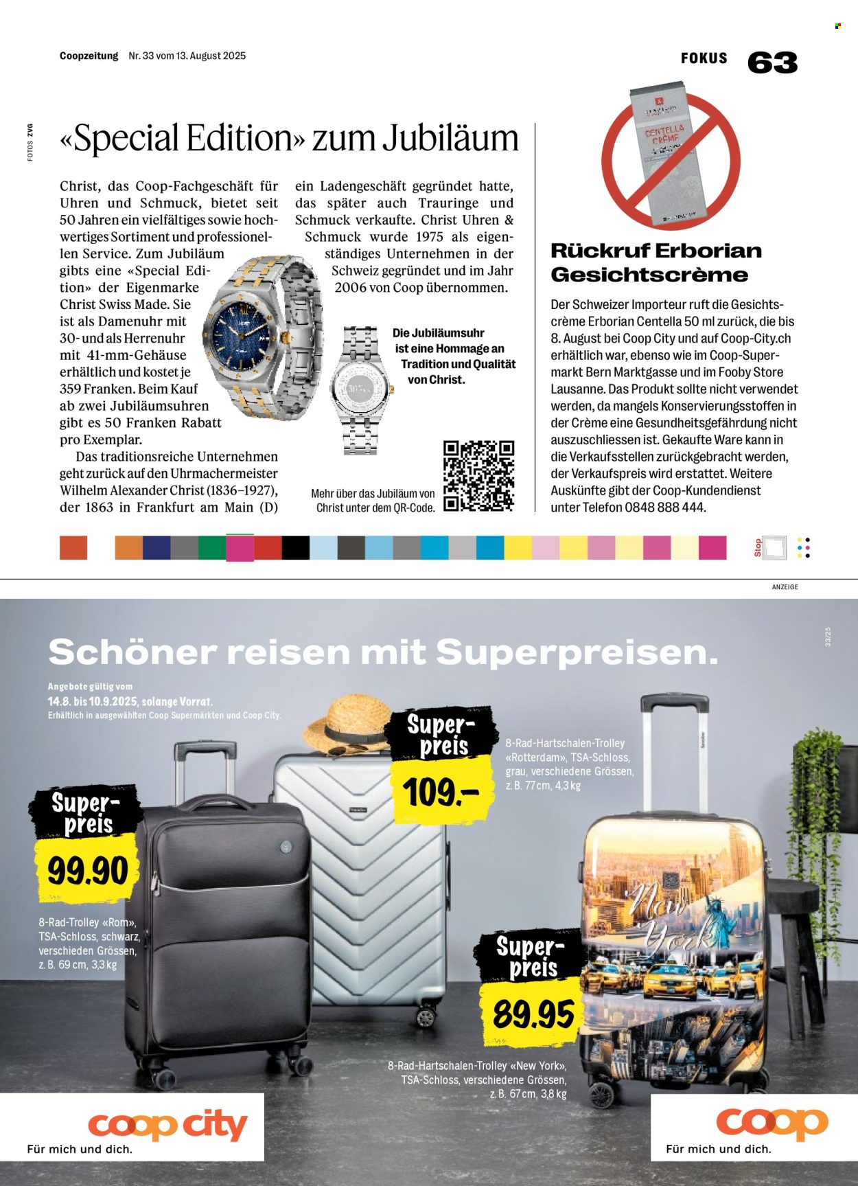 Volantino Coop - 14.8.2025 - 20.8.2025. Pagina 63. Pagina 63