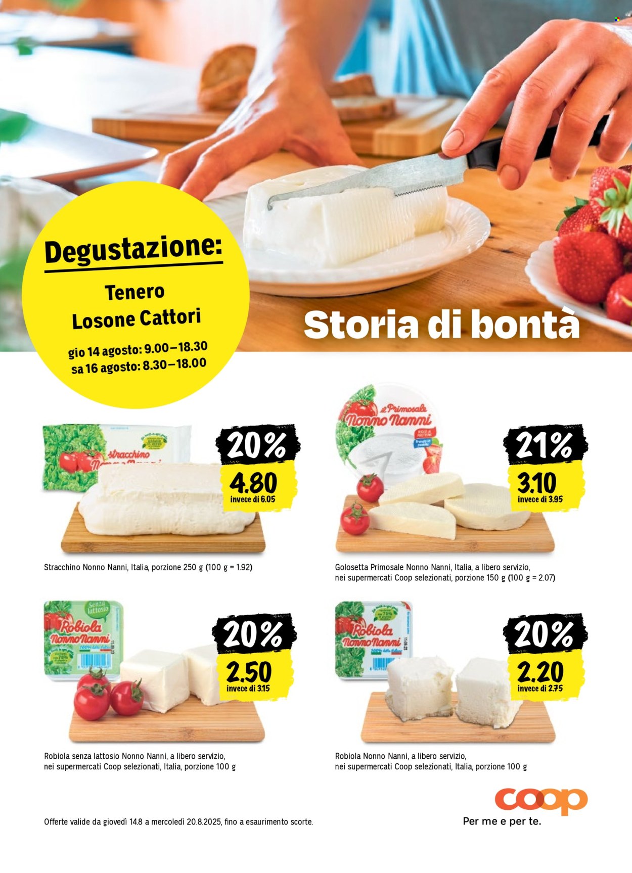 Volantino Coop - 14.8.2025 - 20.8.2025. Pagina 54. Pagina 54