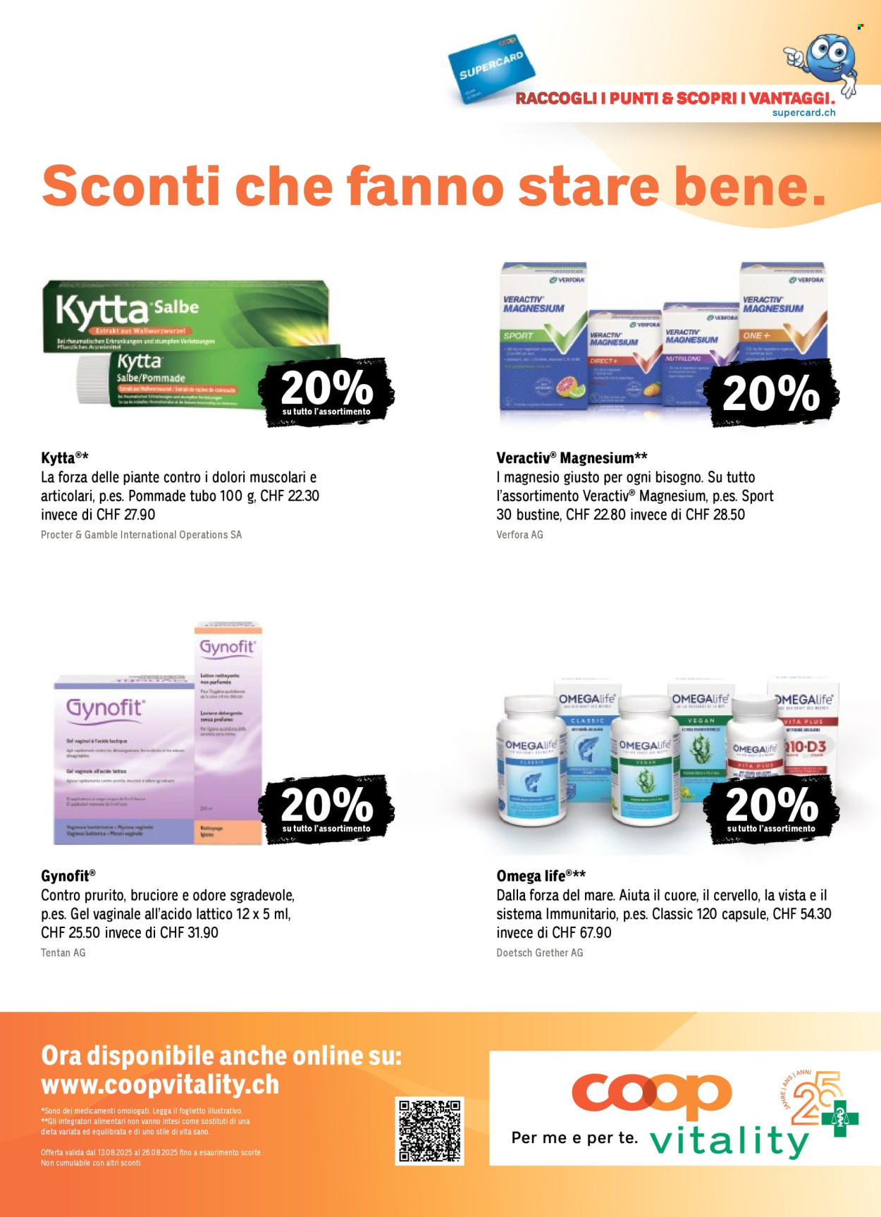 Volantino Coop - 14.8.2025 - 20.8.2025. Pagina 60. Pagina 60