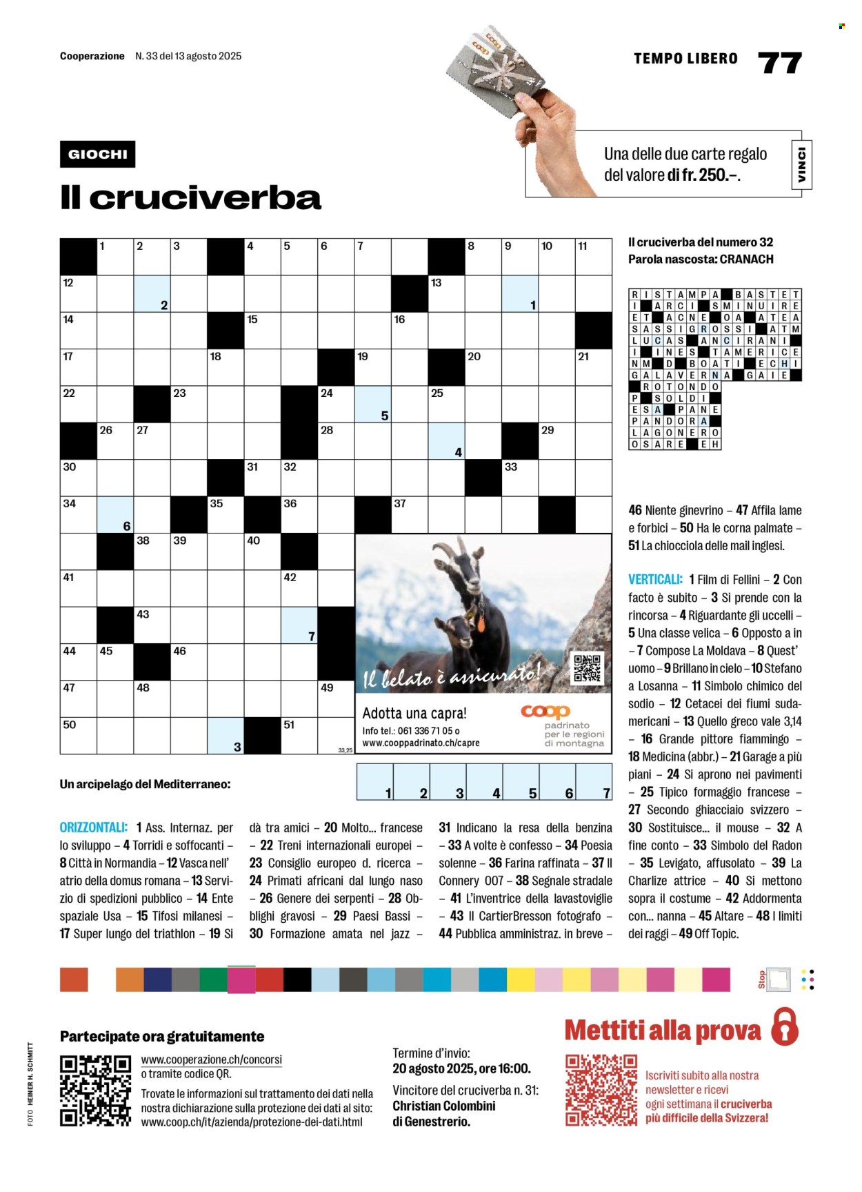 Volantino Coop - 14.8.2025 - 20.8.2025. Pagina 77. Pagina 77
