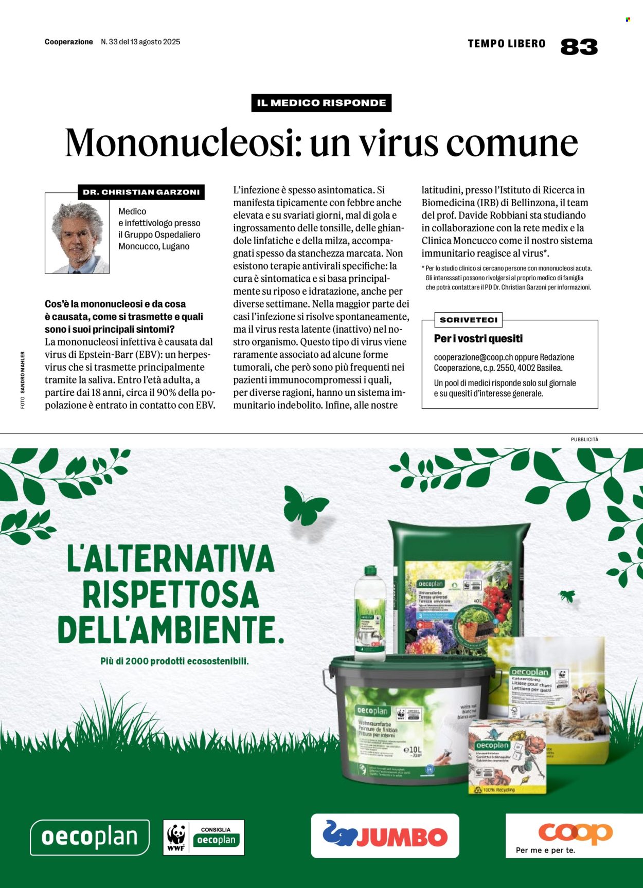 Volantino Coop - 14.8.2025 - 20.8.2025. Pagina 83. Pagina 83