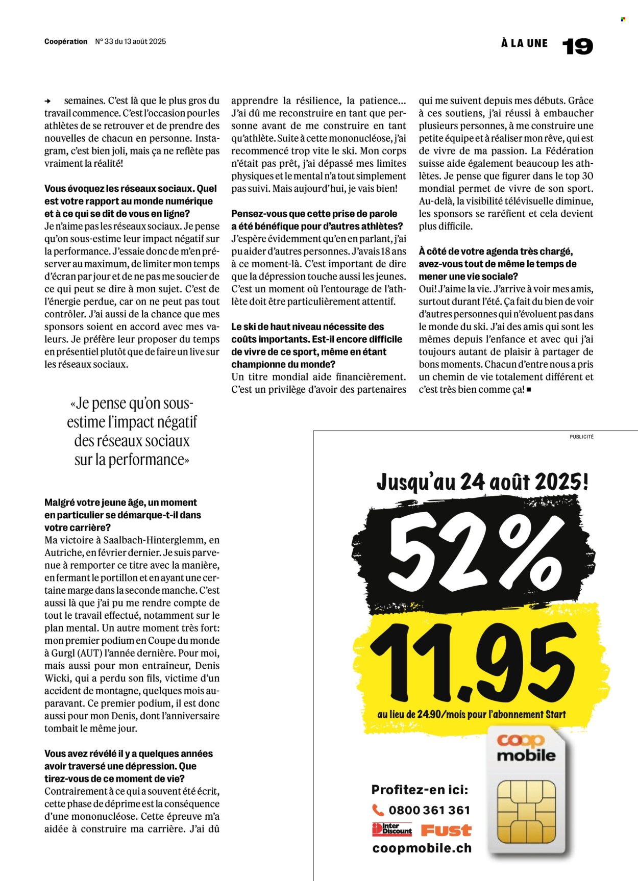 Volantino Coop - 14.8.2025 - 20.8.2025. Pagina 19. Pagina 19