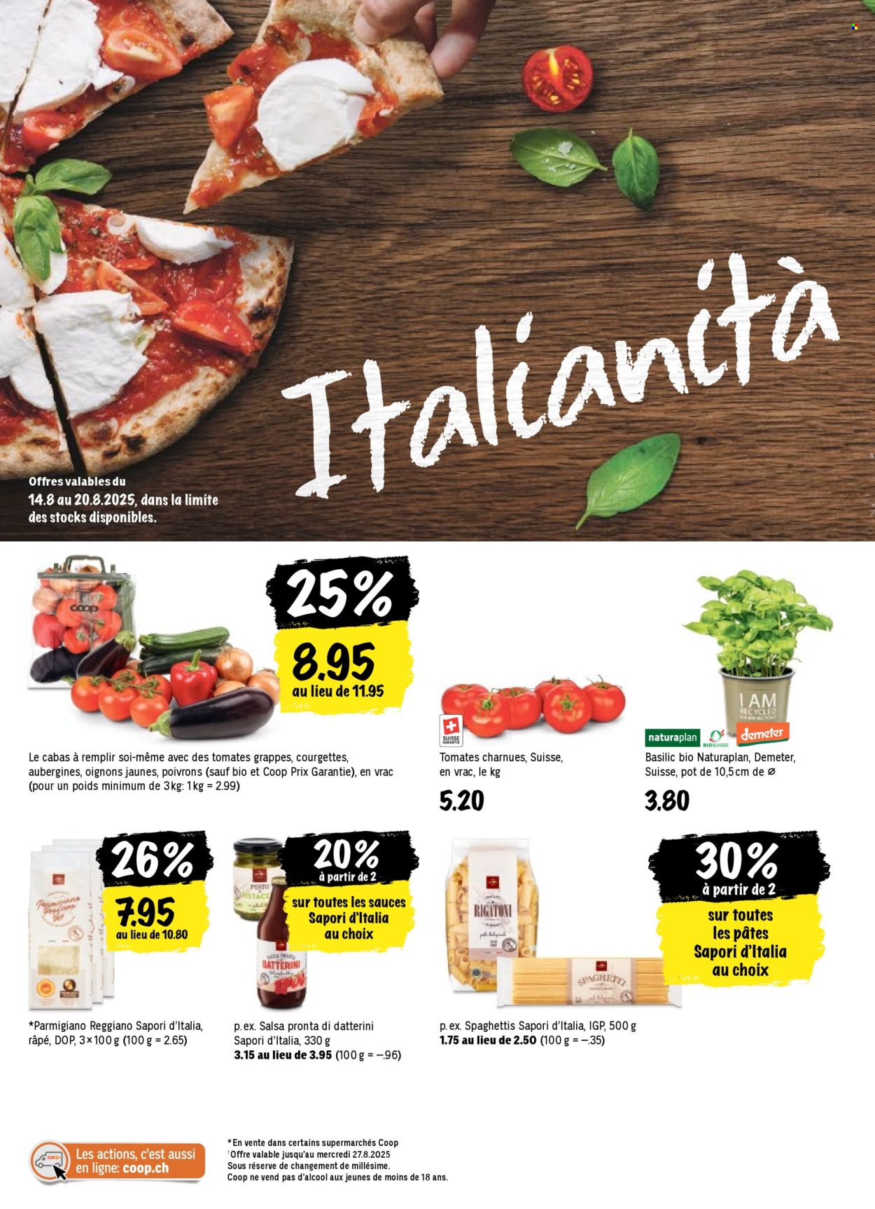 Volantino Coop - 14.8.2025 - 20.8.2025. Pagina 20. Pagina 20