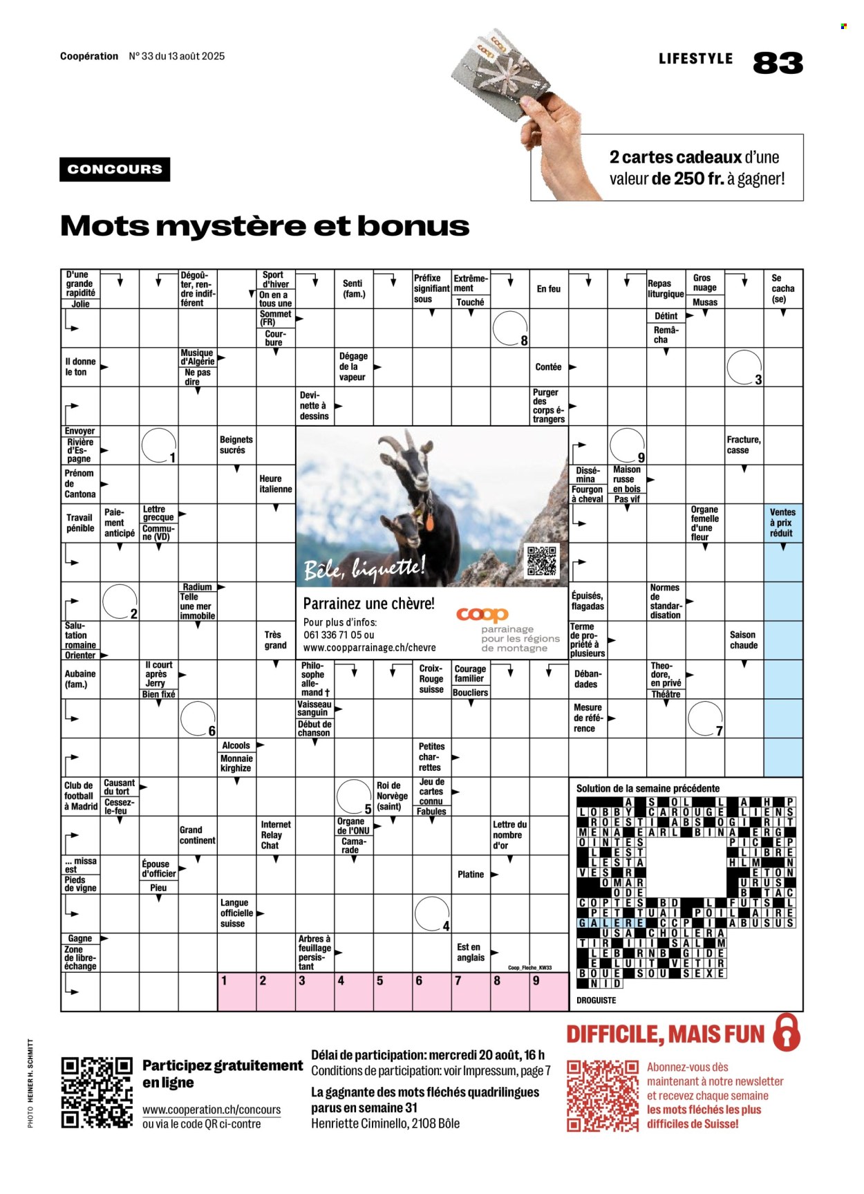 Volantino Coop - 14.8.2025 - 20.8.2025. Pagina 83. Pagina 83