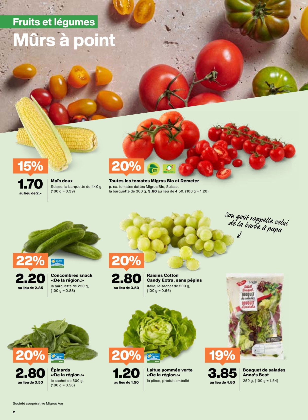 Volantino Migros - 12.8.2025 - 18.8.2025. Pagina 2. Pagina 2