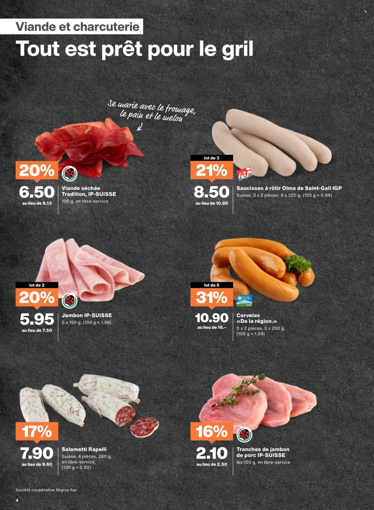 Volantino Migros - 12.8.2025 - 18.8.2025. Pagina 4. Pagina 4