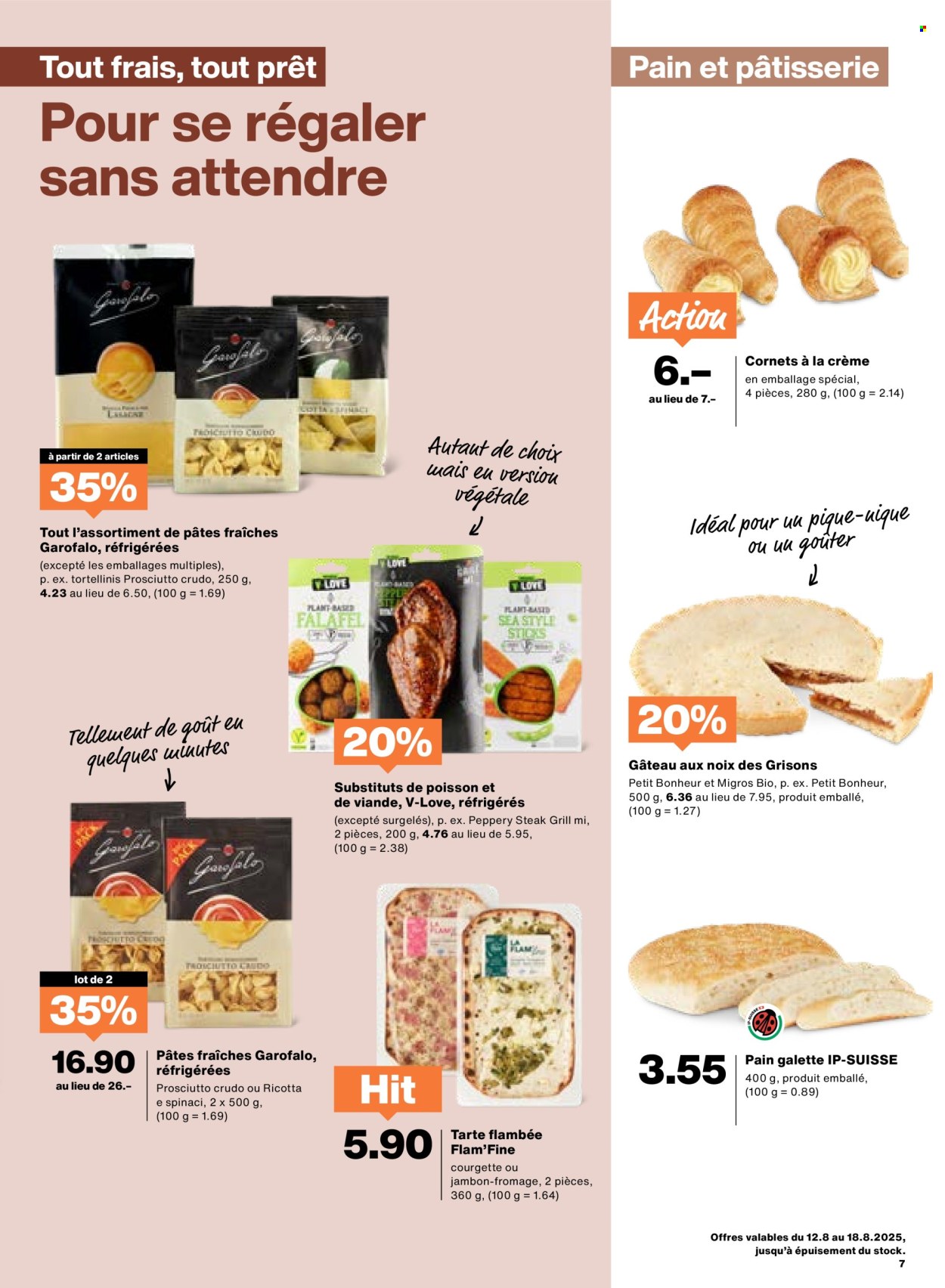 Volantino Migros - 12.8.2025 - 18.8.2025. Pagina 7. Pagina 7