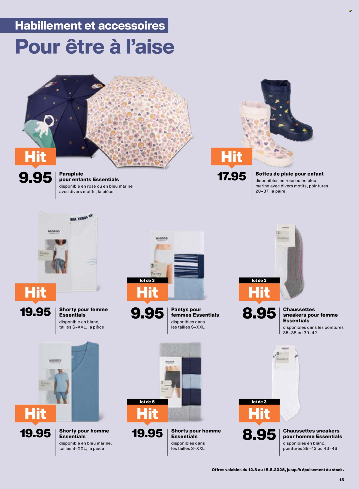 Volantino Migros - 12.8.2025 - 18.8.2025. Pagina 15. Pagina 15