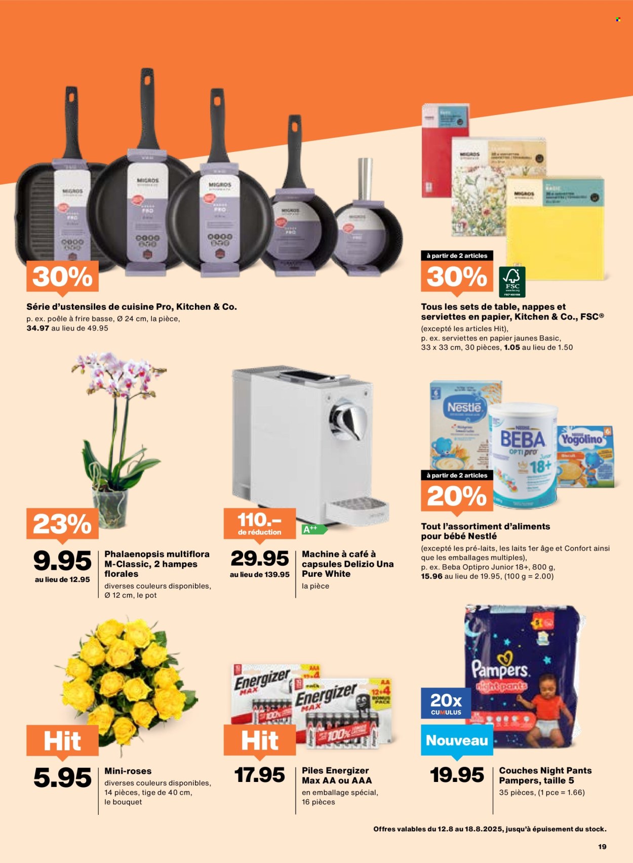 Volantino Migros - 12.8.2025 - 18.8.2025. Pagina 19. Pagina 19