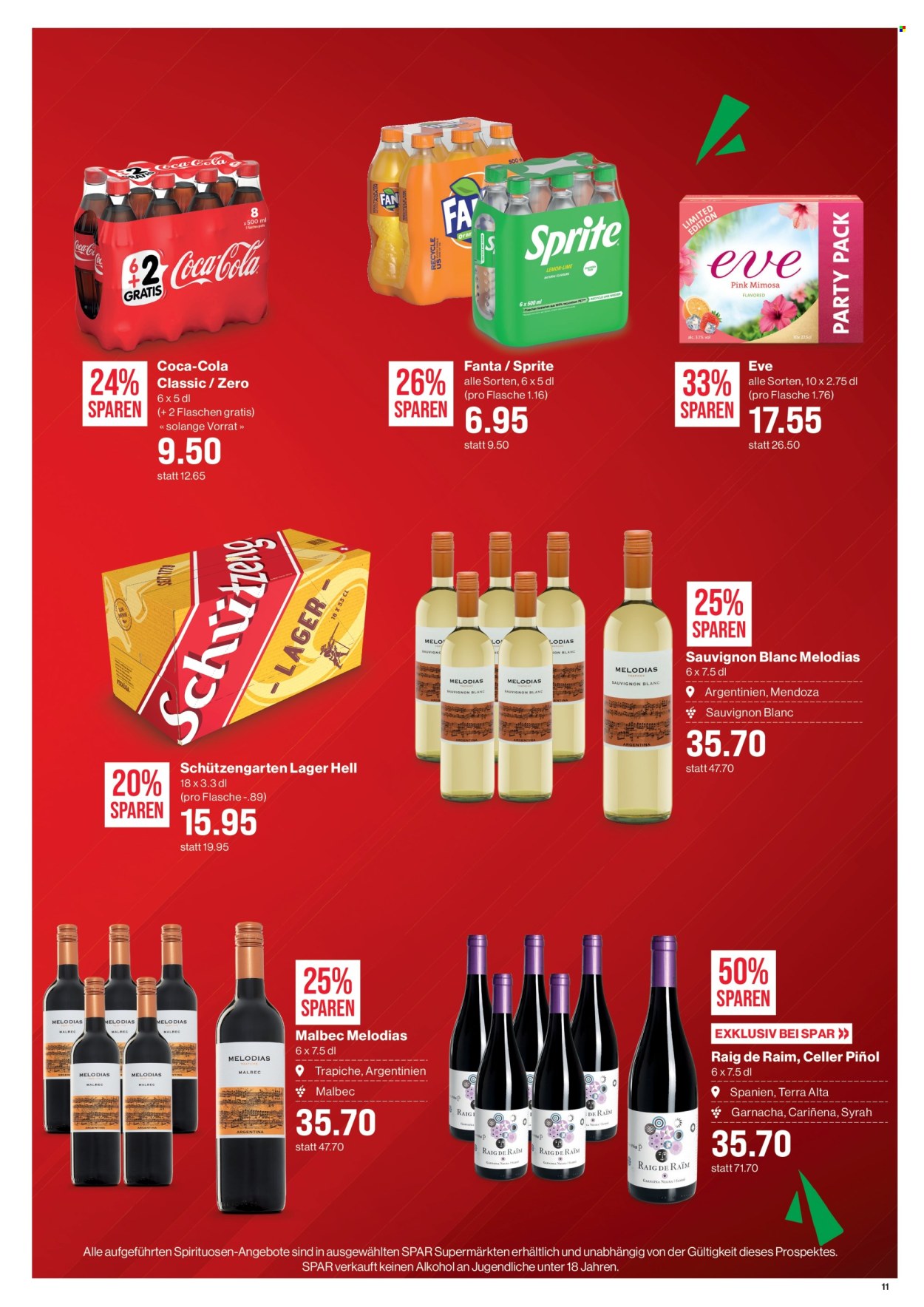 Volantino SPAR - 14.8.2025 - 20.8.2025. Pagina 11. Pagina 11