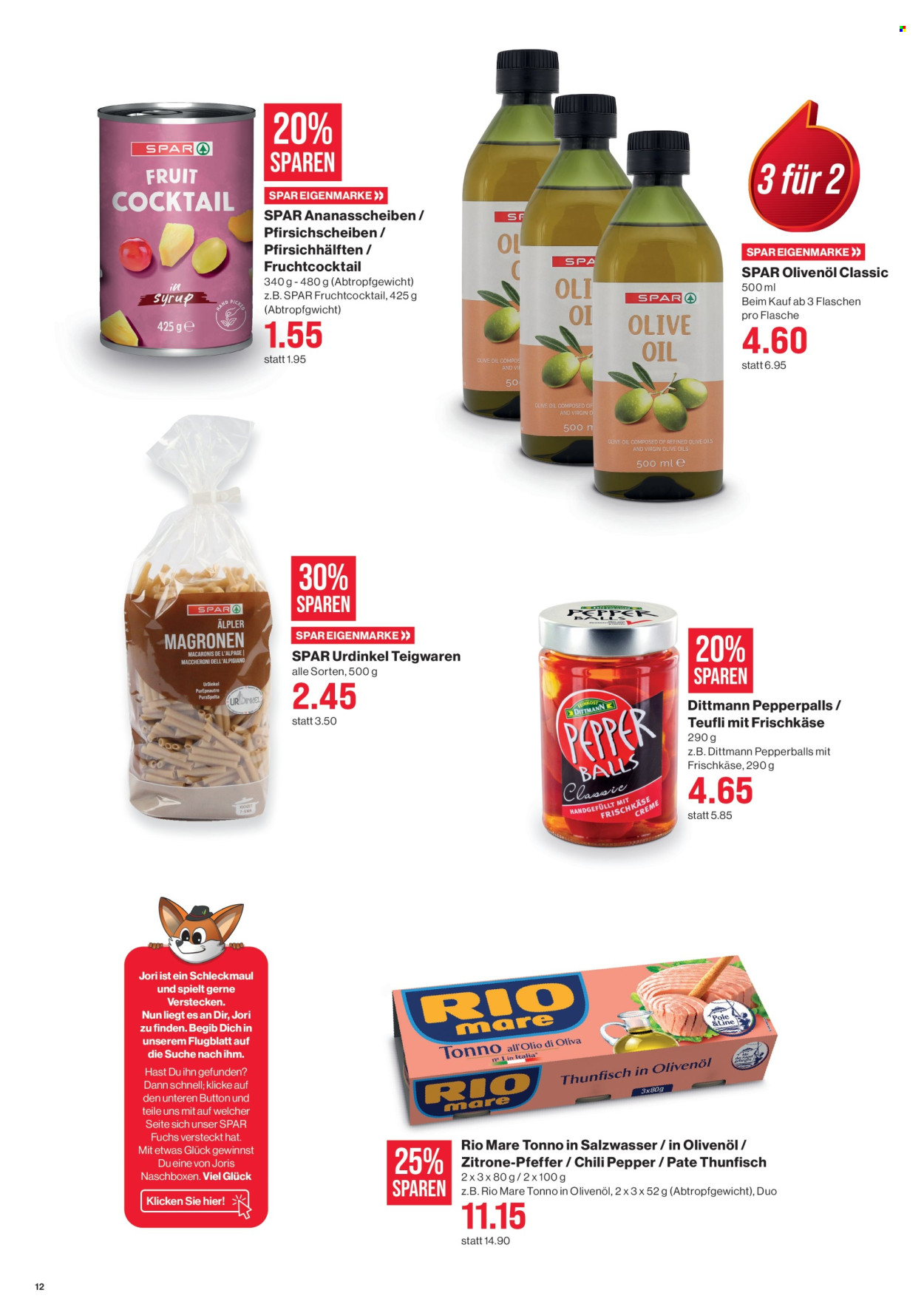 Volantino SPAR - 14.8.2025 - 20.8.2025. Pagina 12. Pagina 12