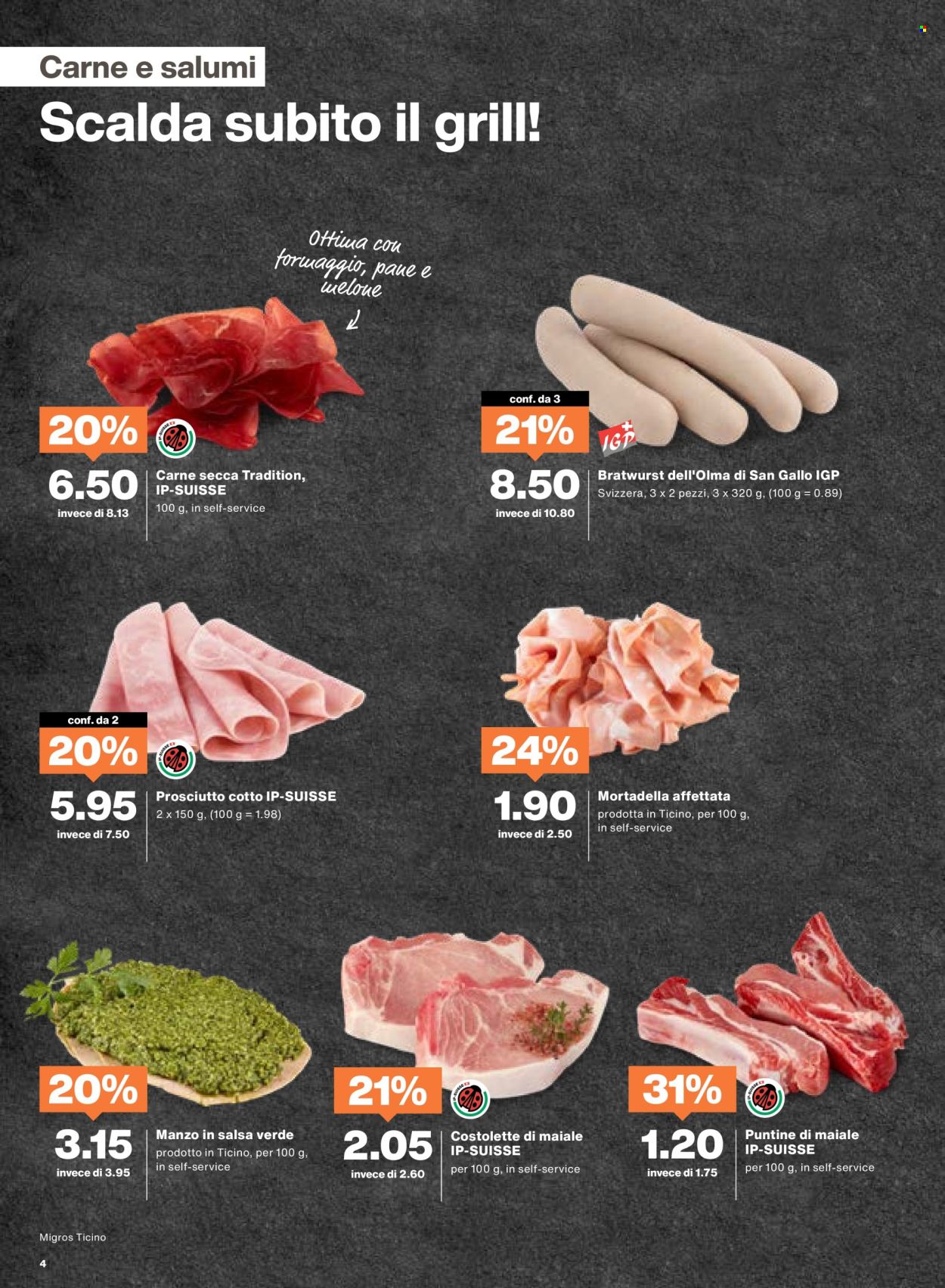 Volantino Migros - 12.8.2025 - 18.8.2025. Pagina 4. Pagina 4